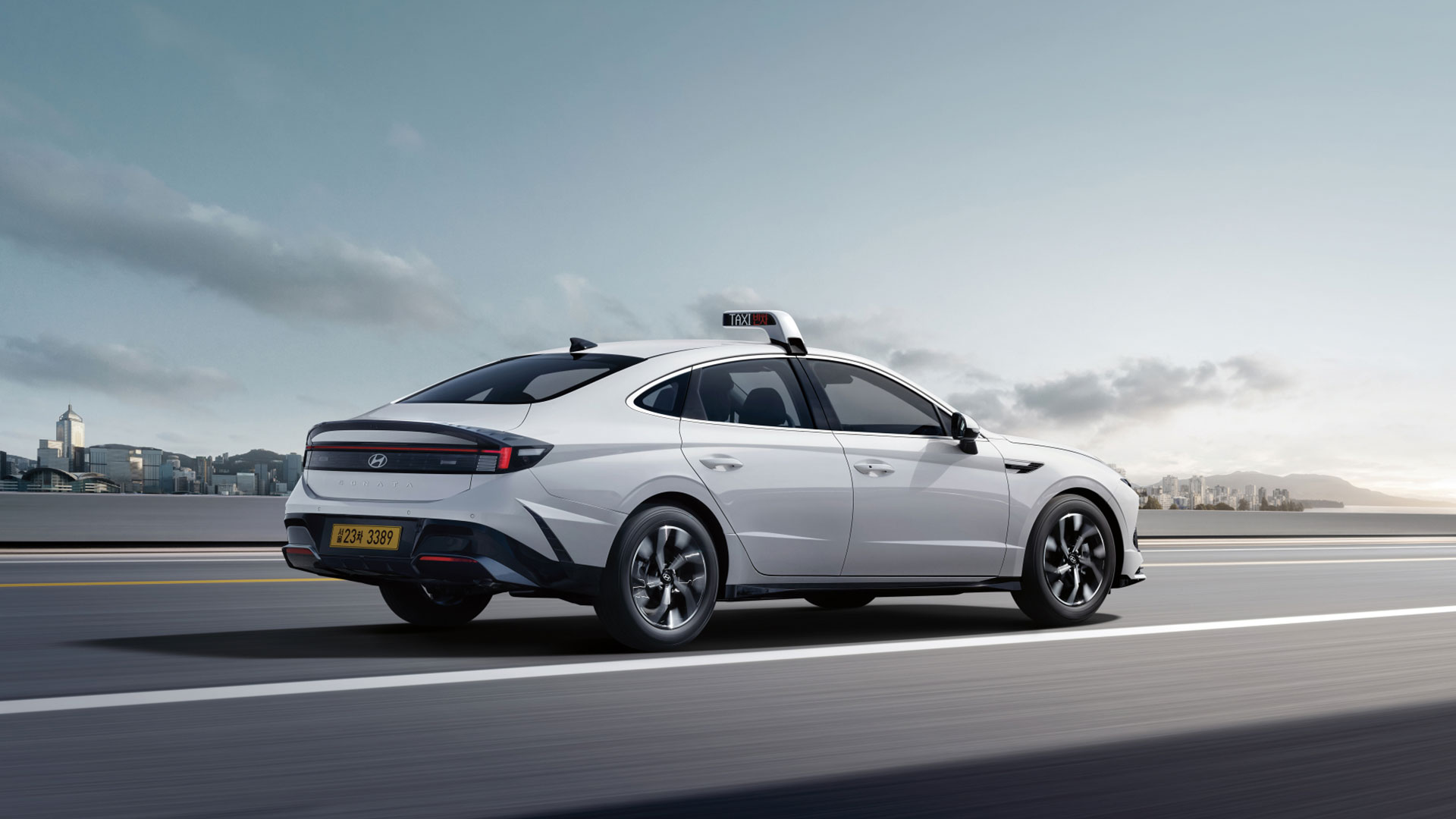 2025 쏘나타 택시 외장