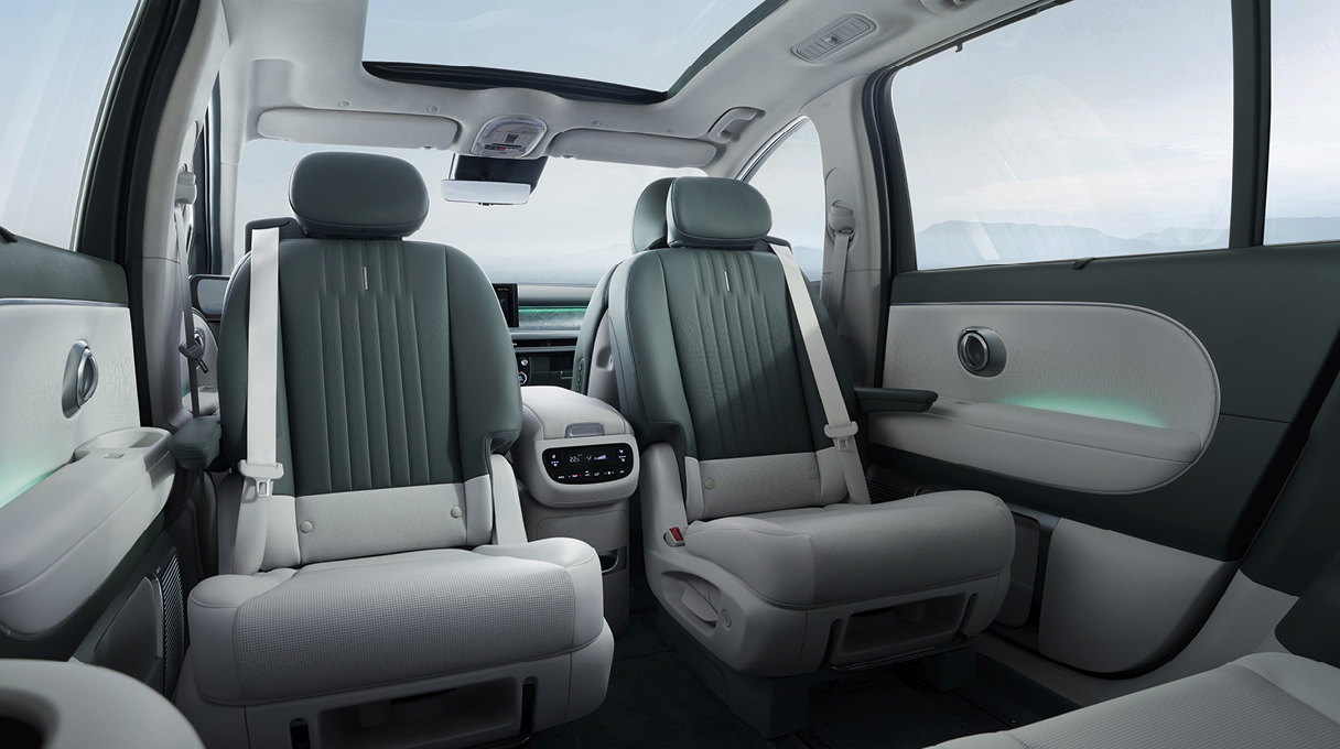 아이오닉 9 뒷좌석