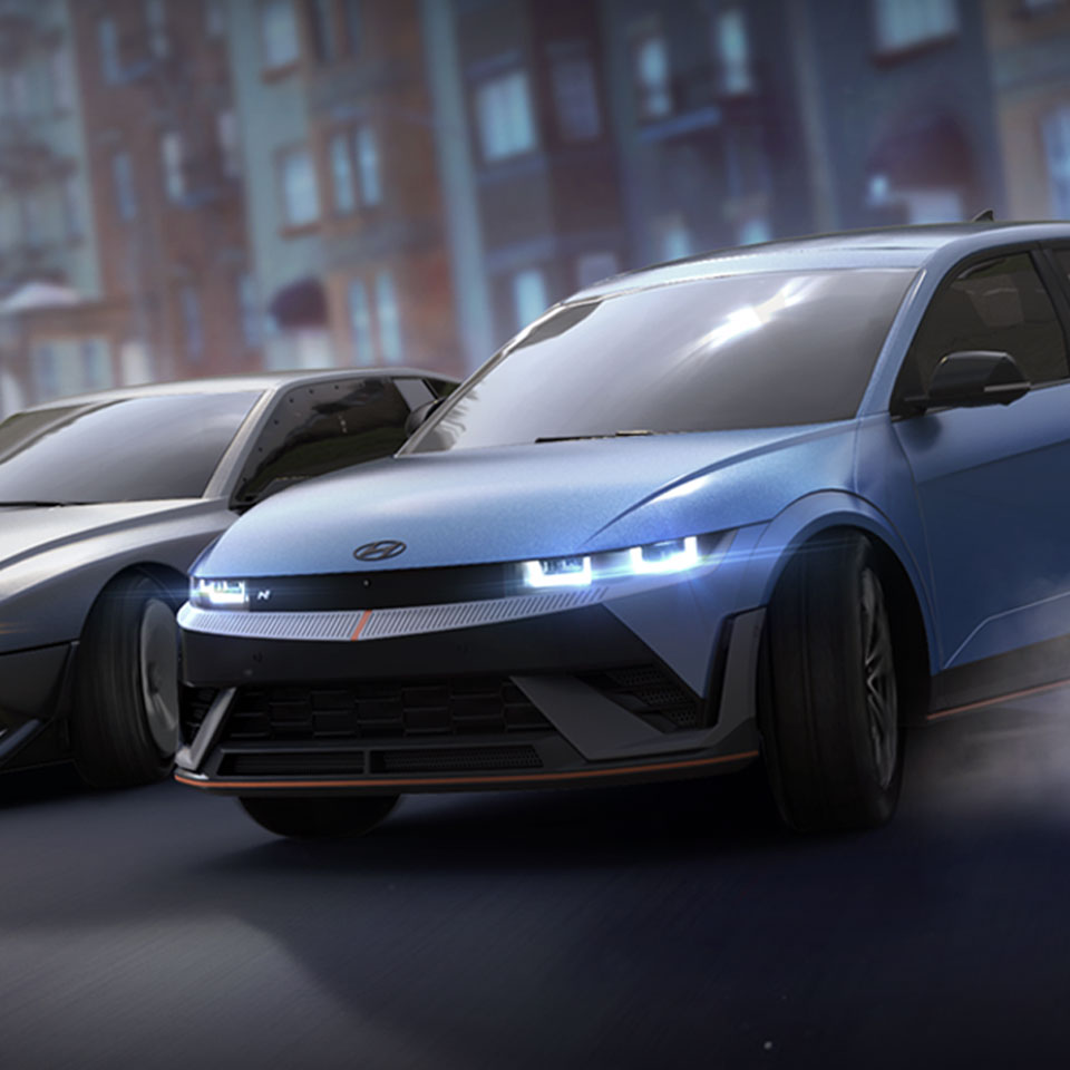 IONIQ 5 N and N Vision 74 debut on Asphalt Legends Unite | Hyundai
