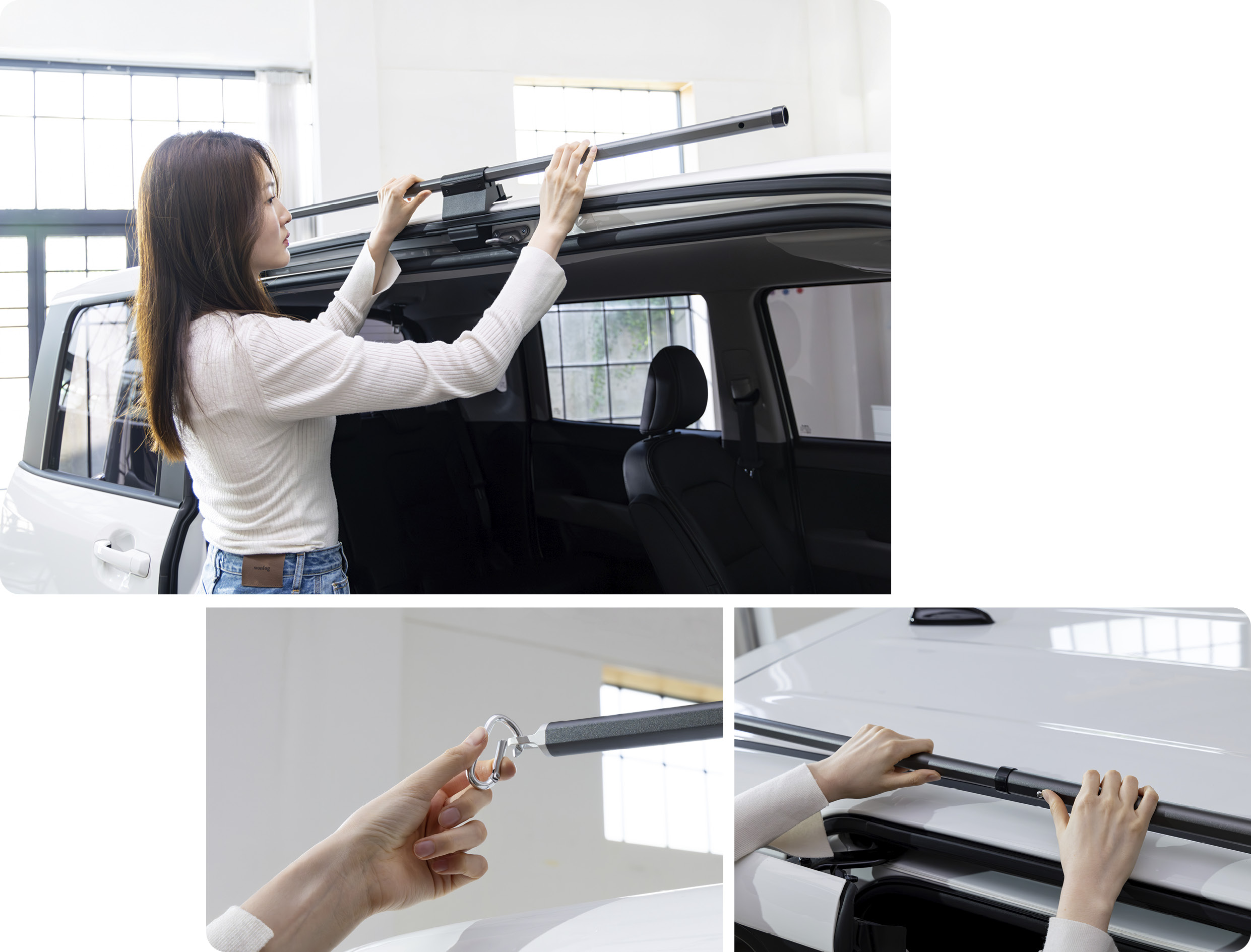 레이 사이드 타프 조립 과정