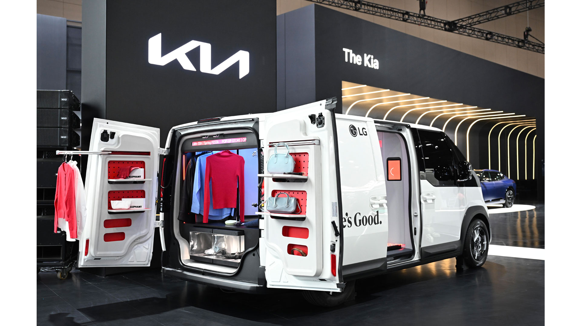 기아, LG전자와 신개념 모빌리티 공간 솔루션 ‘PV5 슈필라움’ 선보여