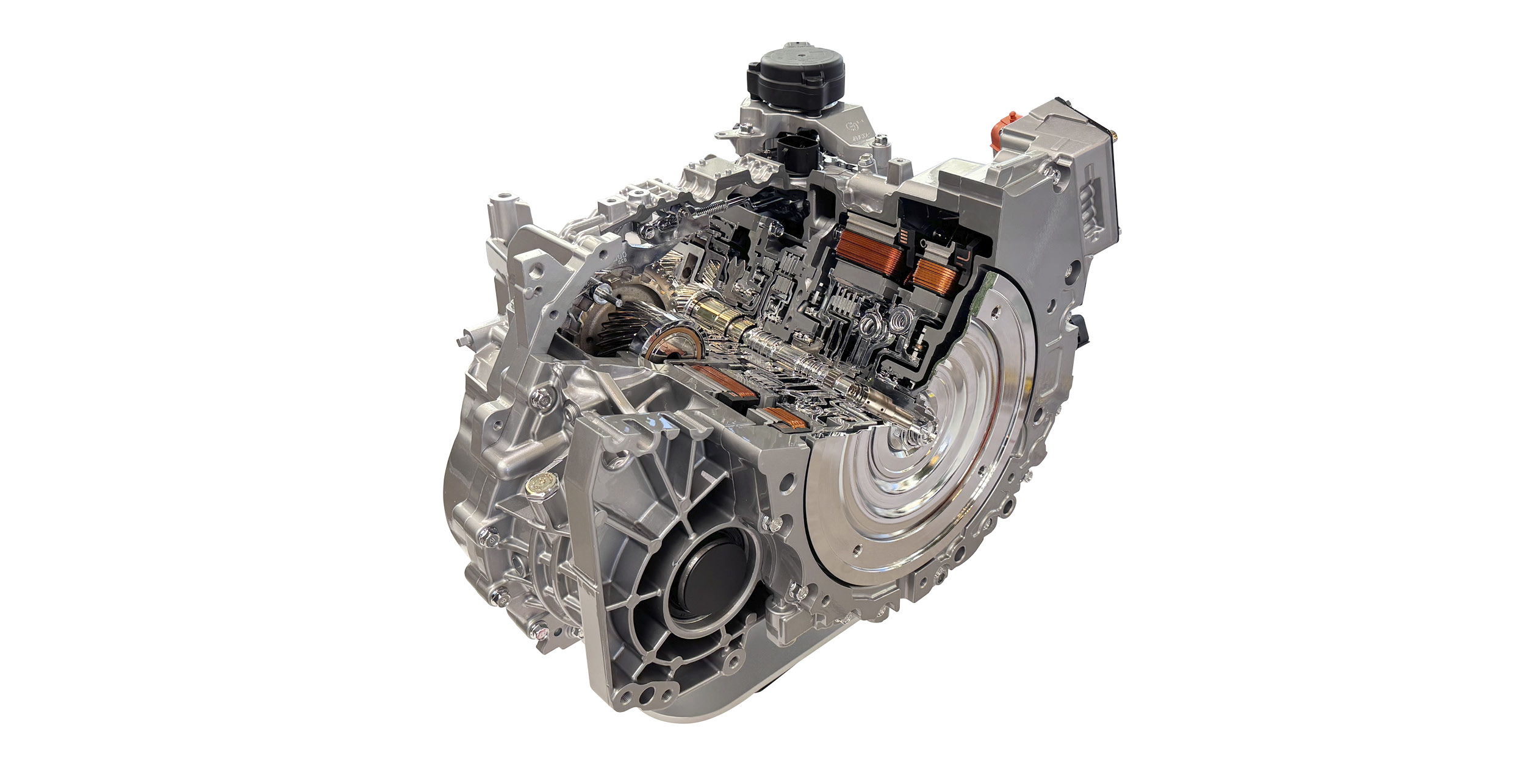 신규 하이브리드 변속기의 모습