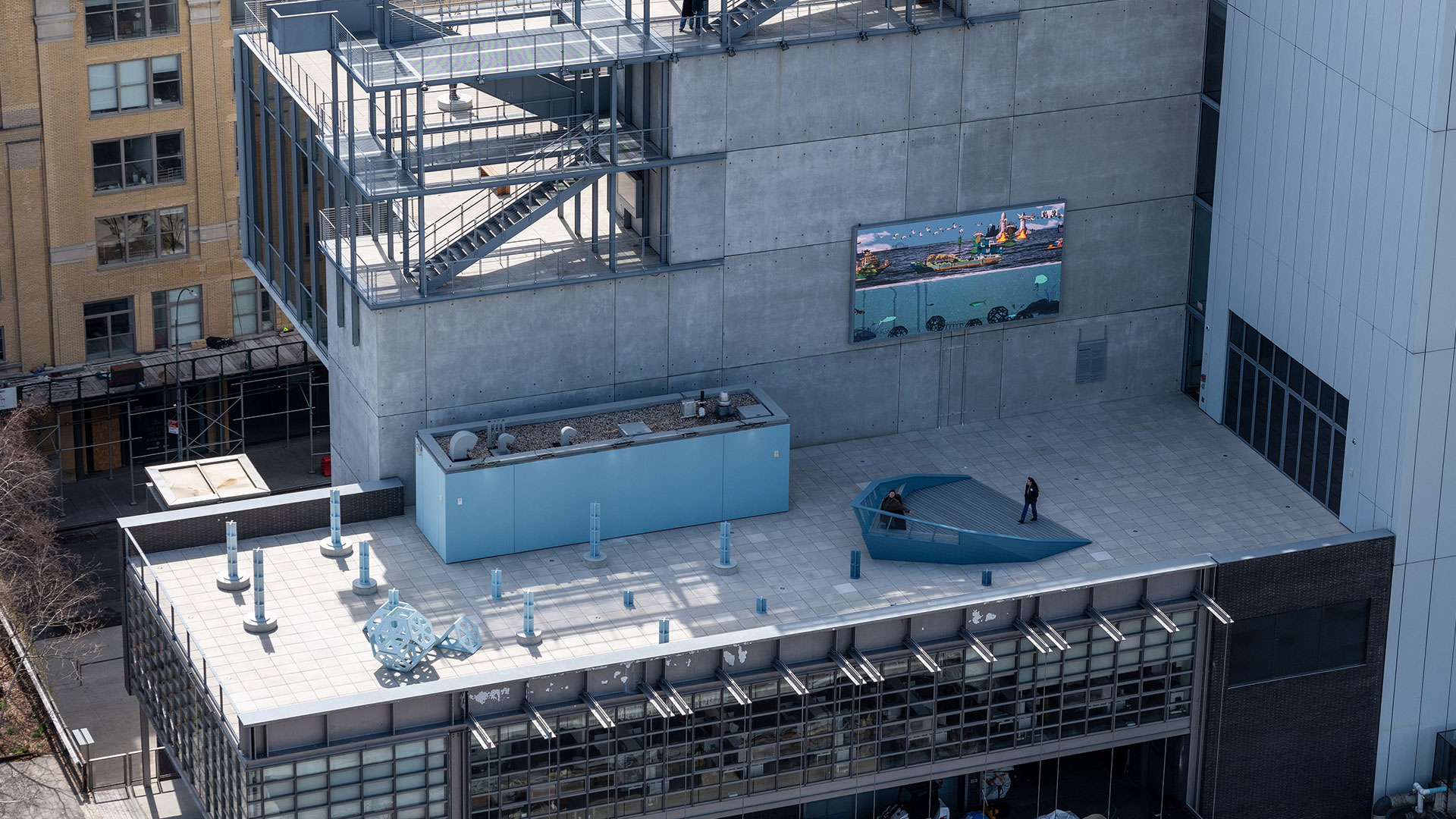 《현대 테라스 커미션: 마리나 저코우: The River is a Circle》 展 전시 전경_출처: Photo: Timothy Schenck