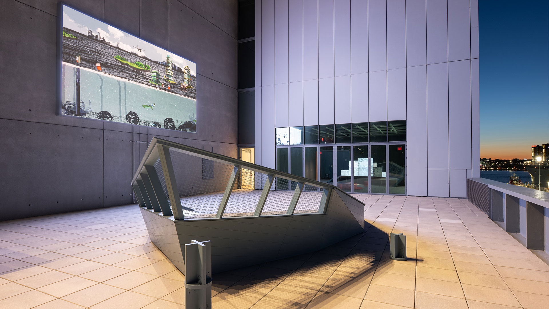 《현대 테라스 커미션: 마리나 저코우: The River is a Circle》 展 전시 전경_출처: Photo: Filip Wolak