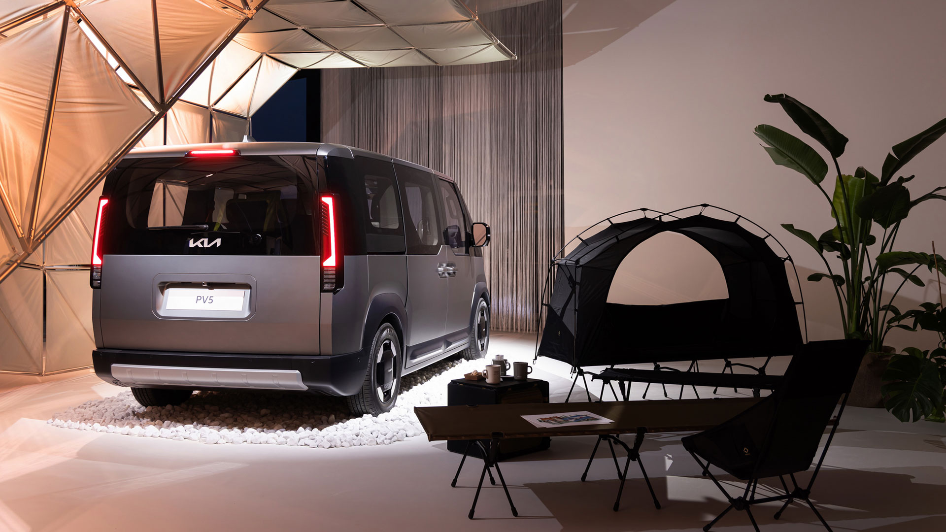 Kia ‘Transcend Journey’ design installation showcases Kia PV5, PV5 WKNDR and Concept EV2 at Milan Design Week 2025