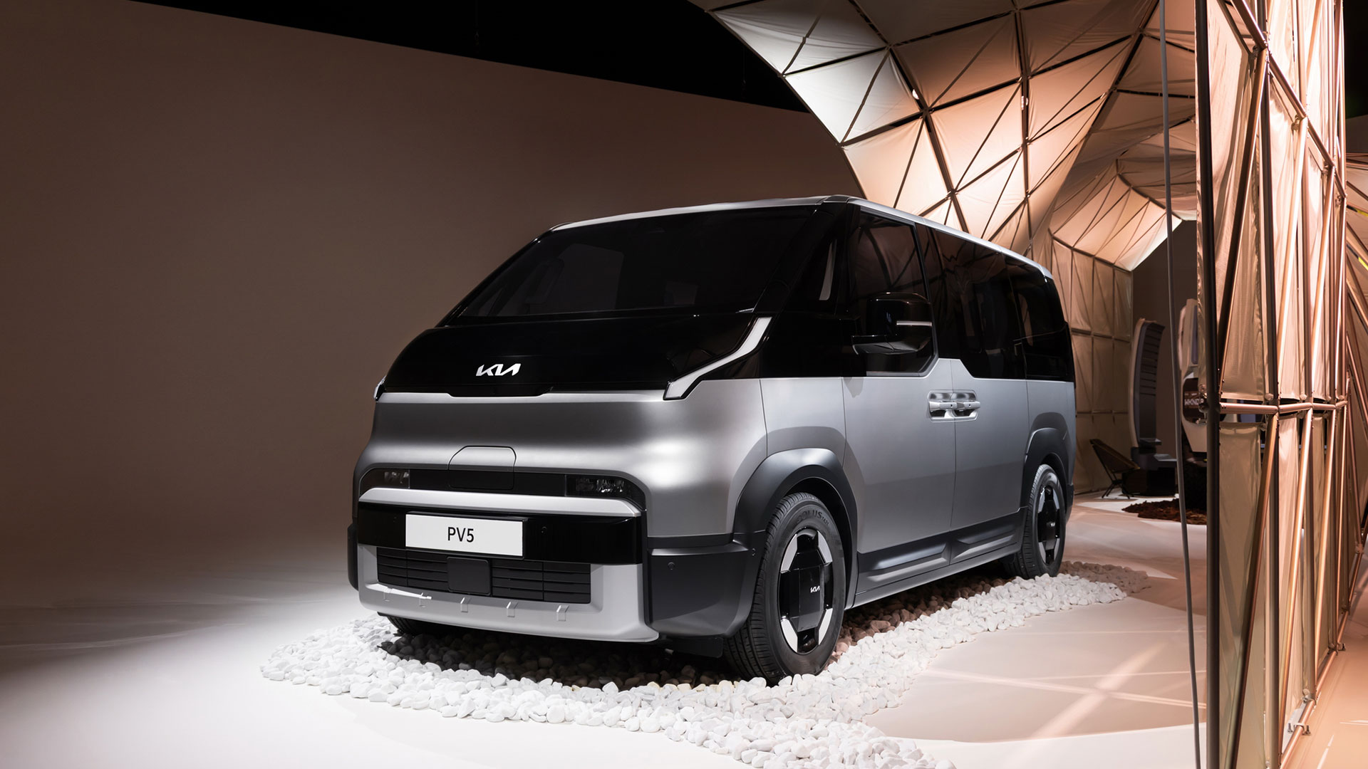 Kia ‘Transcend Journey’ design installation showcases Kia PV5, PV5 WKNDR and Concept EV2 at Milan Design Week 2025