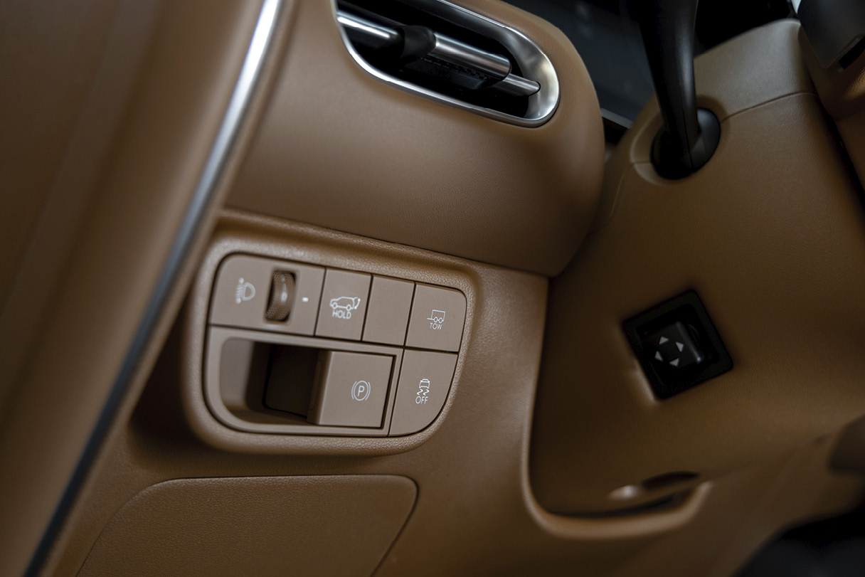 팰리세이드 하이브리드 토우 모드 버튼