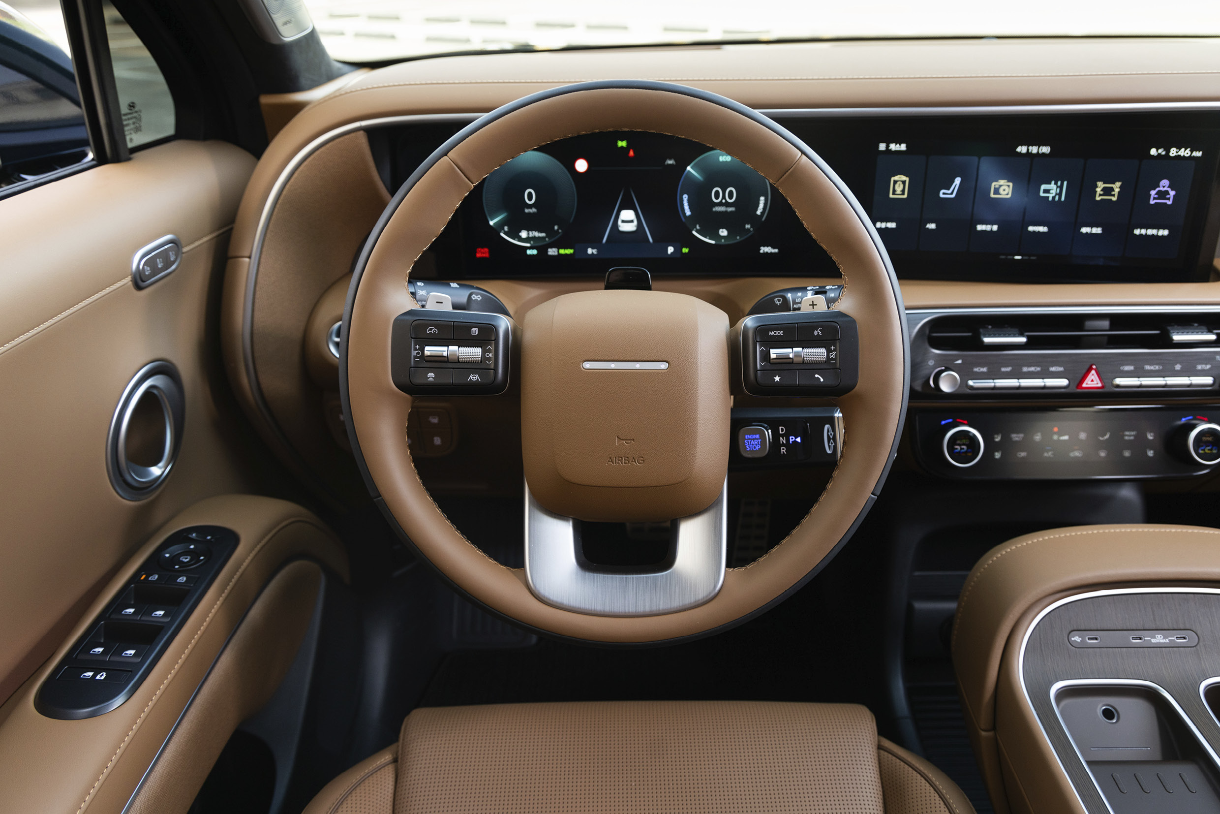 팰리세이드 하이브리드 스티어링 휠