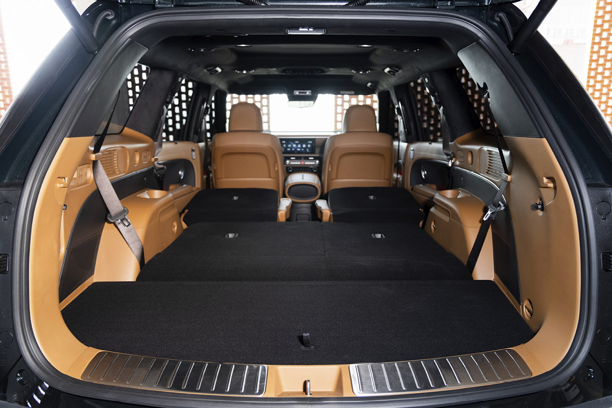 팰리세이드 하이브리드 트렁크 공간