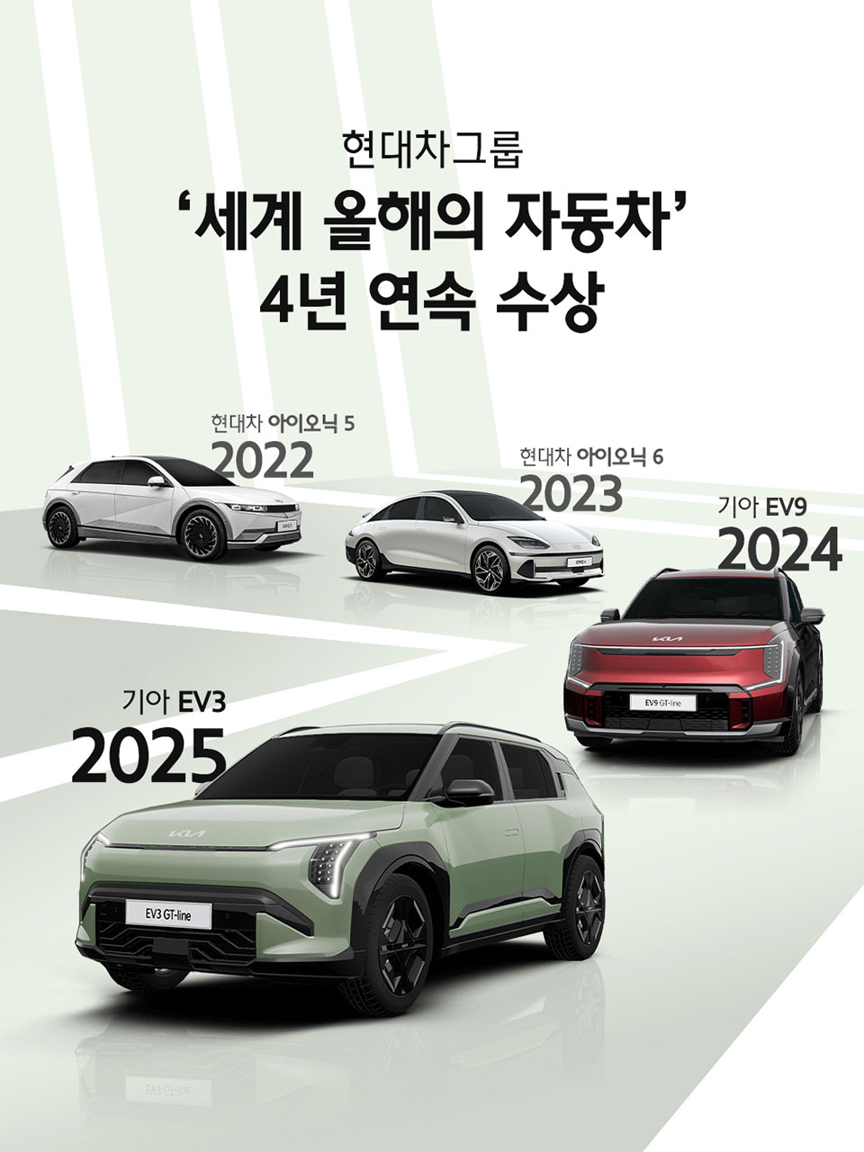 현대자동차그룹 ‘세계 올해의 자동차’ 4년 연속 수상