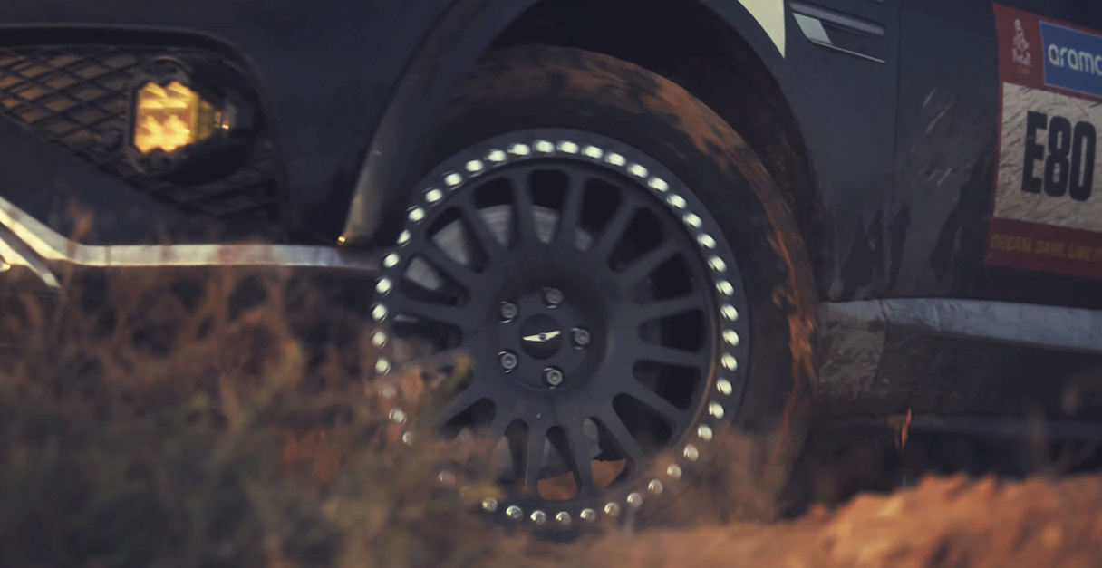 beadlock wheels on GV80 Desert Edition