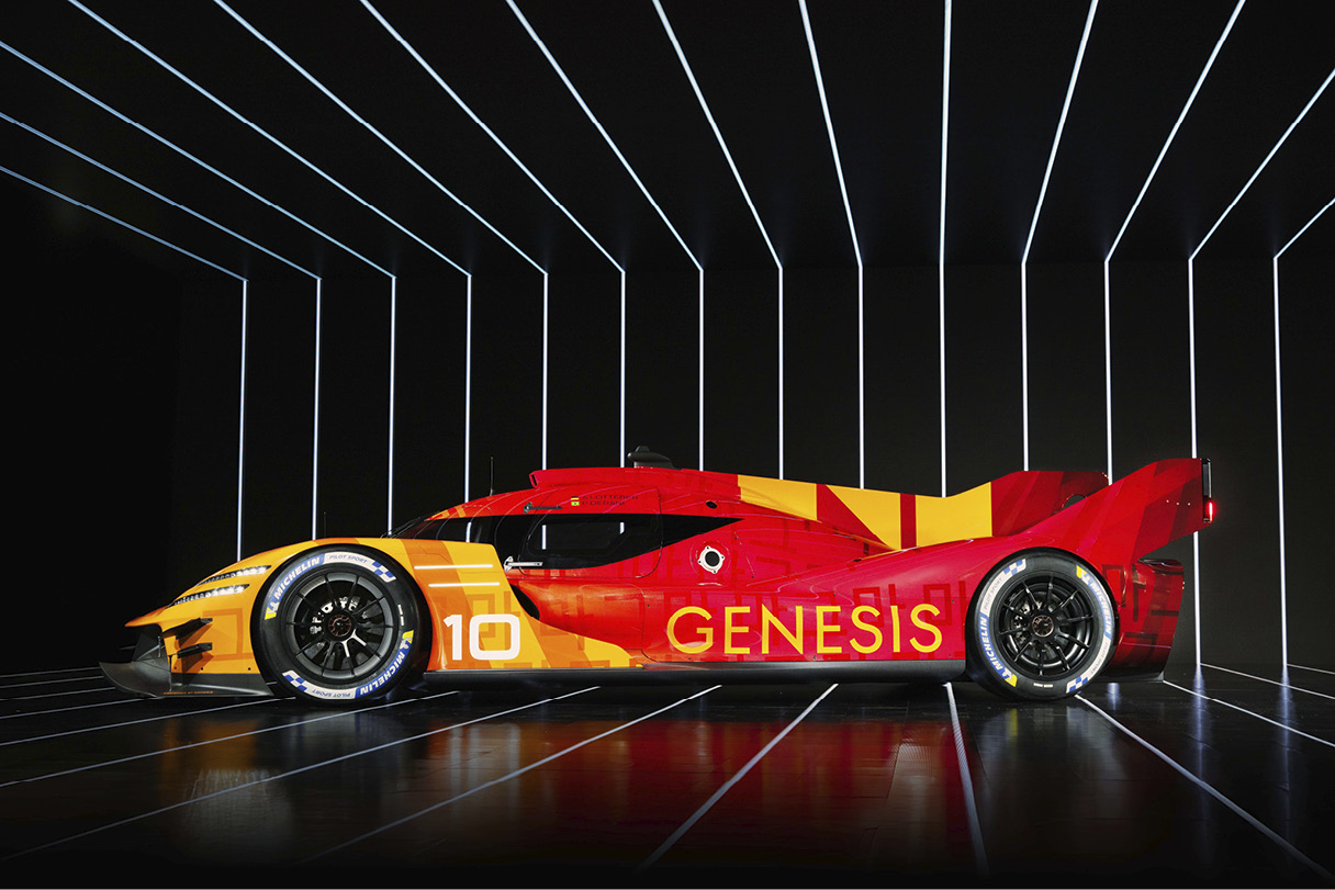제네시스 GMR-001 하이퍼카의 모습