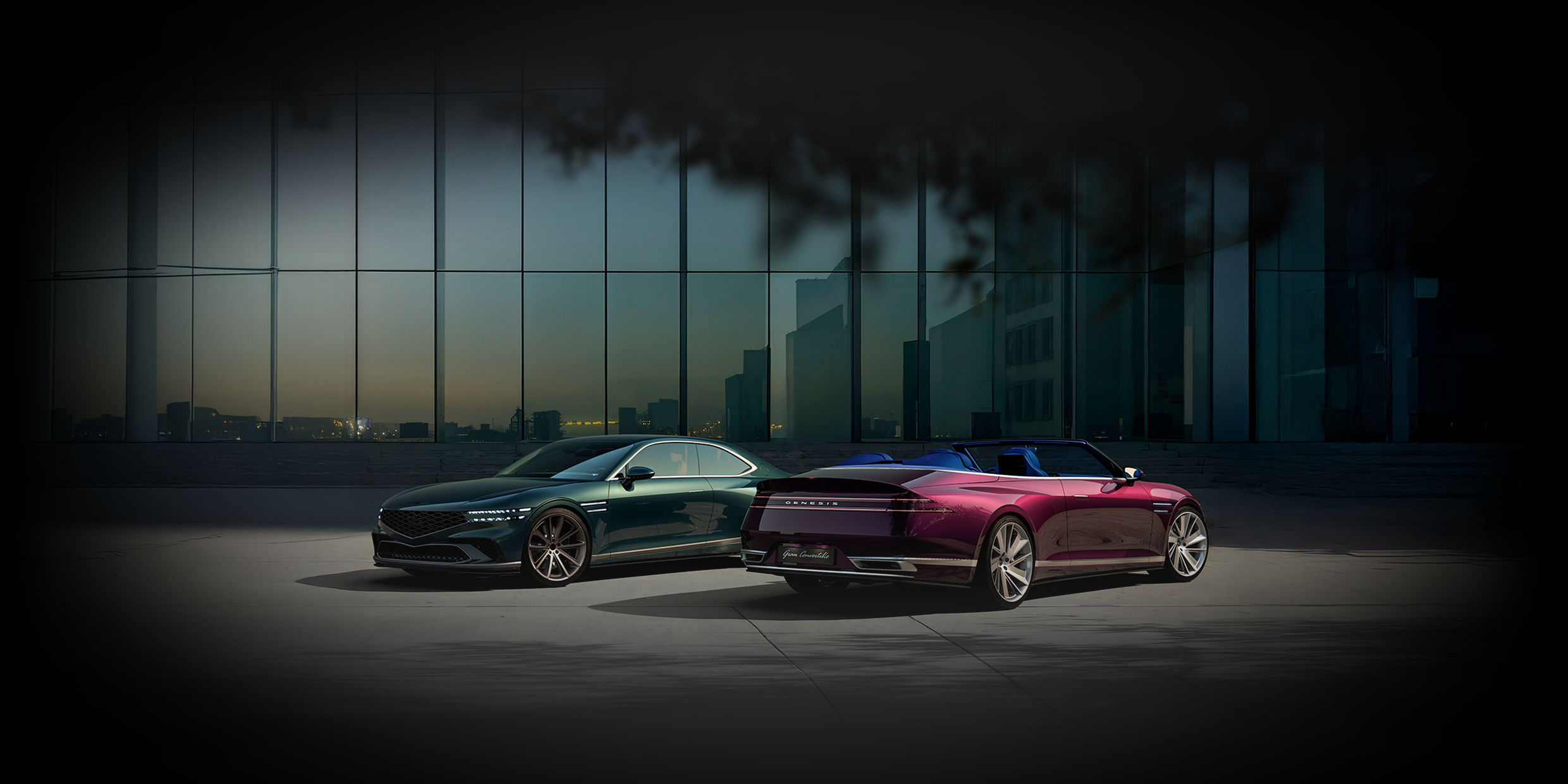 제네시스 엑스 그란 쿠페 및 컨버터블 콘셉트