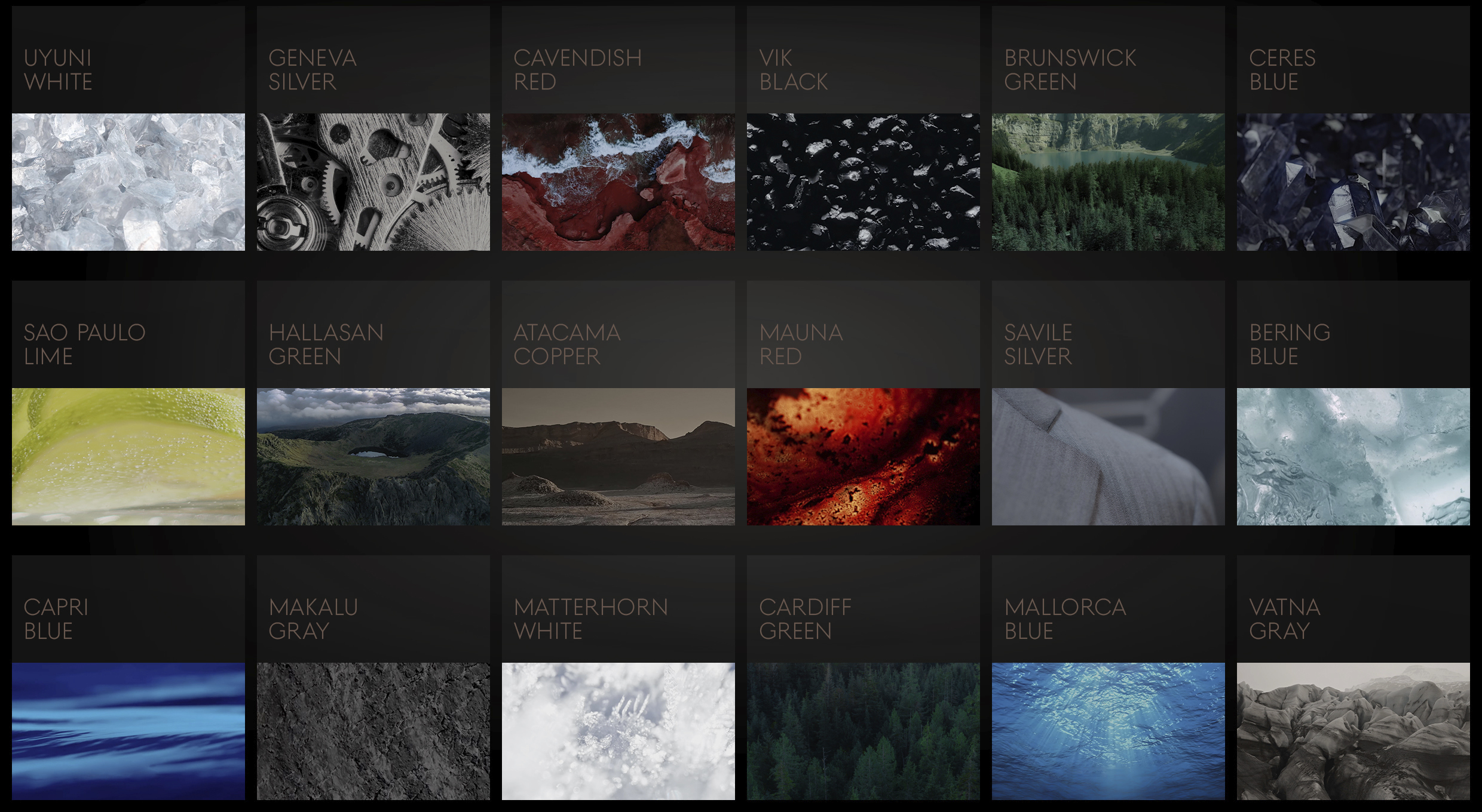 제네시스 컬러 오브제