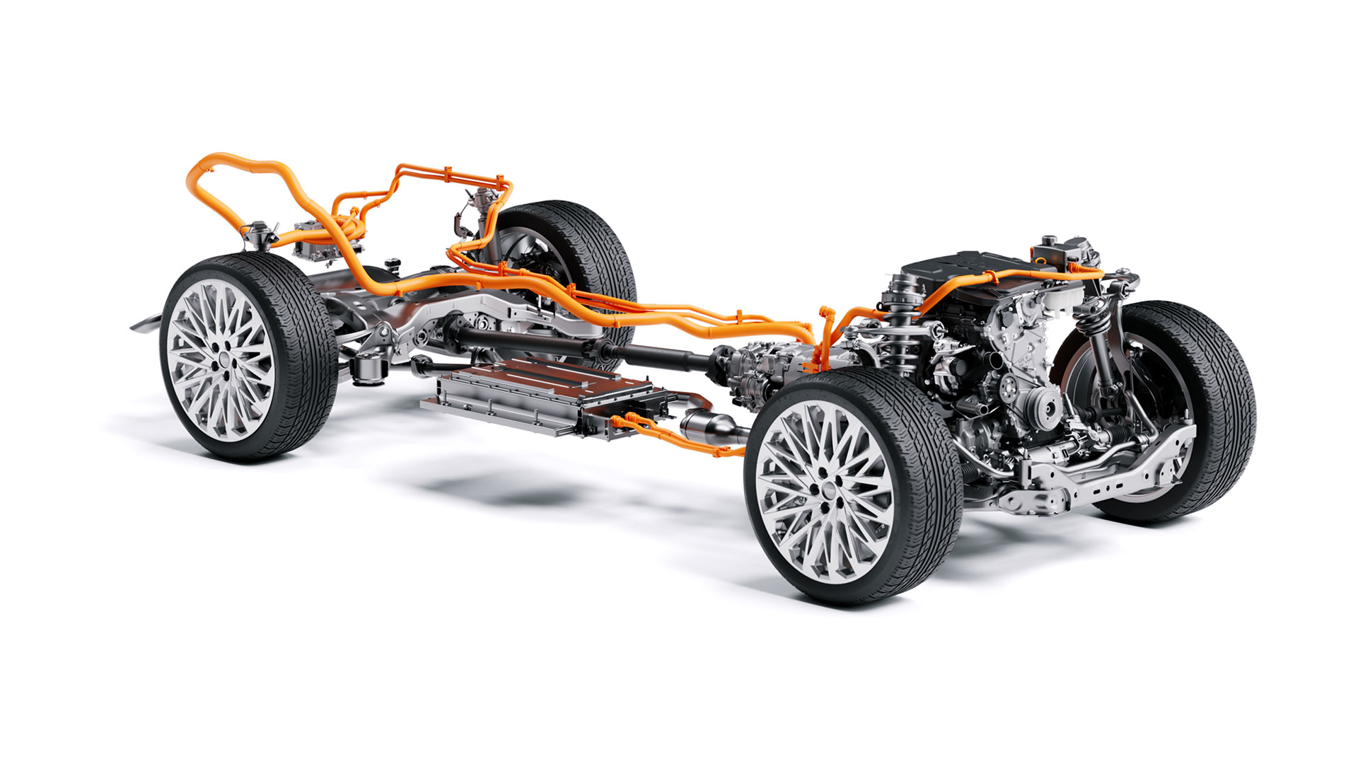 현대자동차그룹 2.5 터보 후륜 하이브리드 시스템