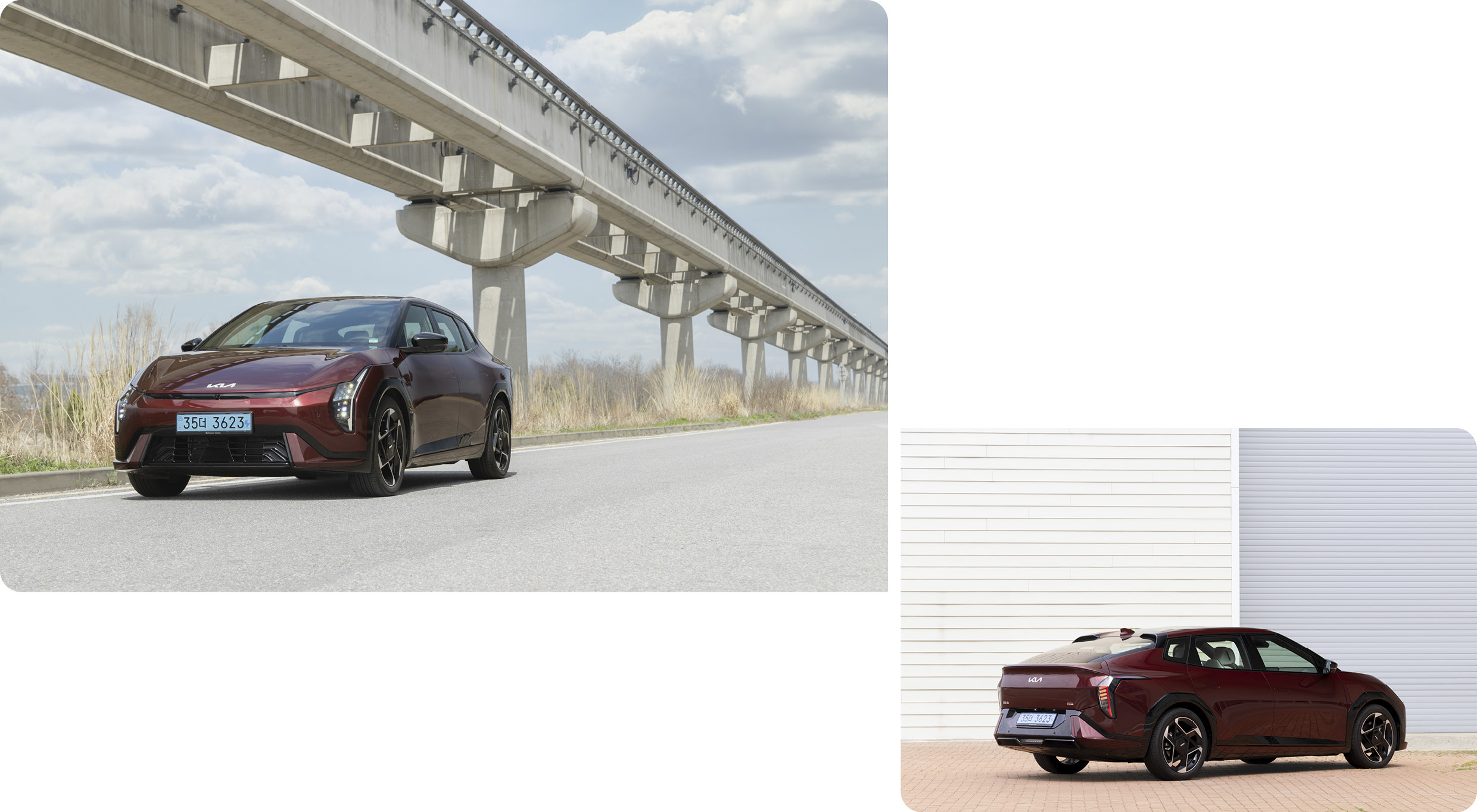 EV4 전후측면 모습