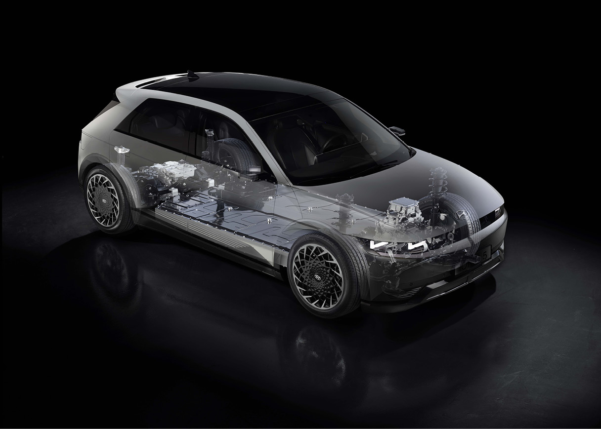 Ioniq 5 penetrate view