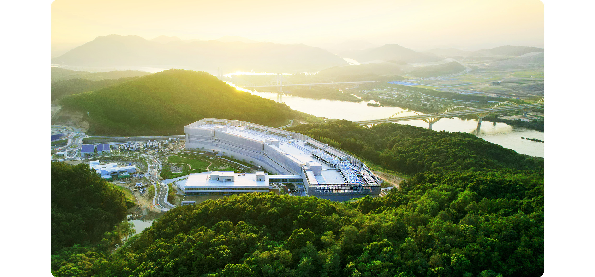 네이버 데이터센터 각 세종의 모습