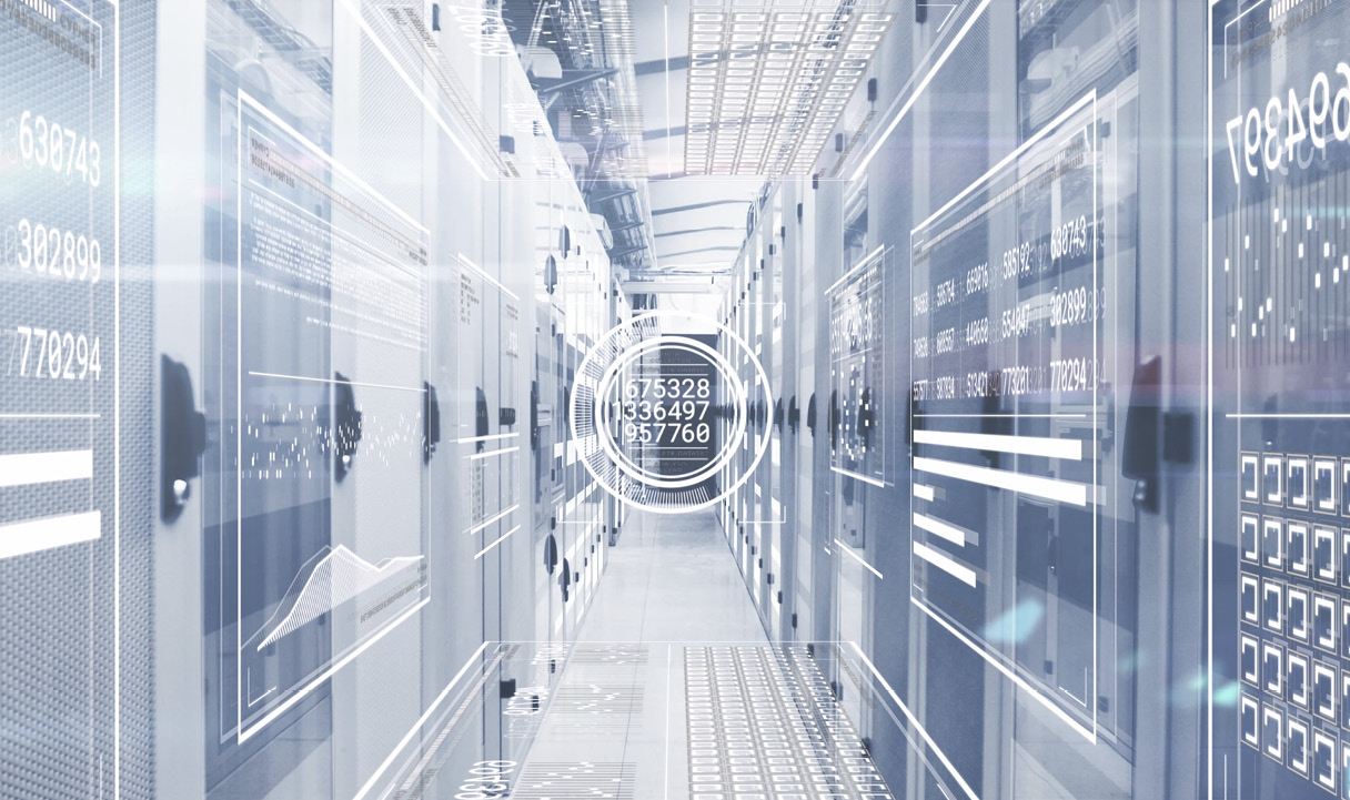 데이터센터 내부의 모습