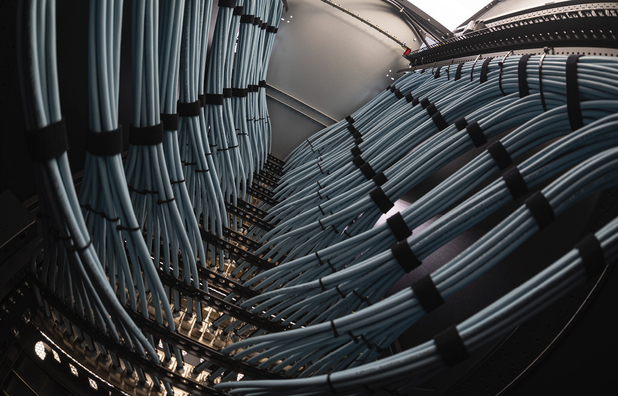 데이터센터 내부의 모습