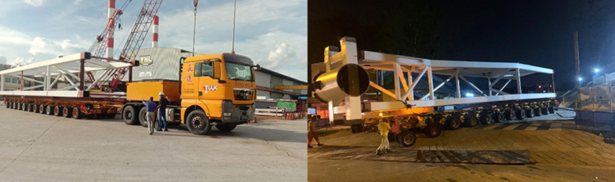 싱가포르 풍골 스포츠센터의 건설 모습