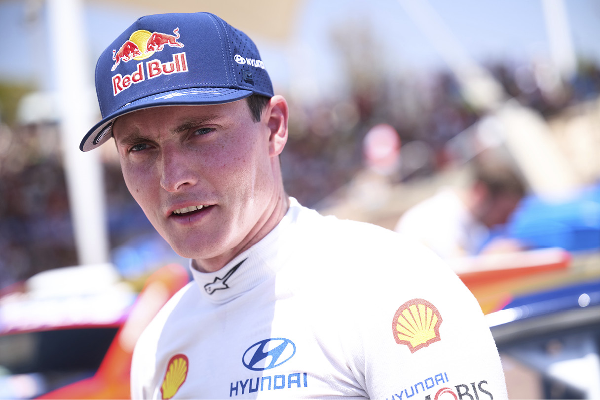 현대팀 드라이버의 모습