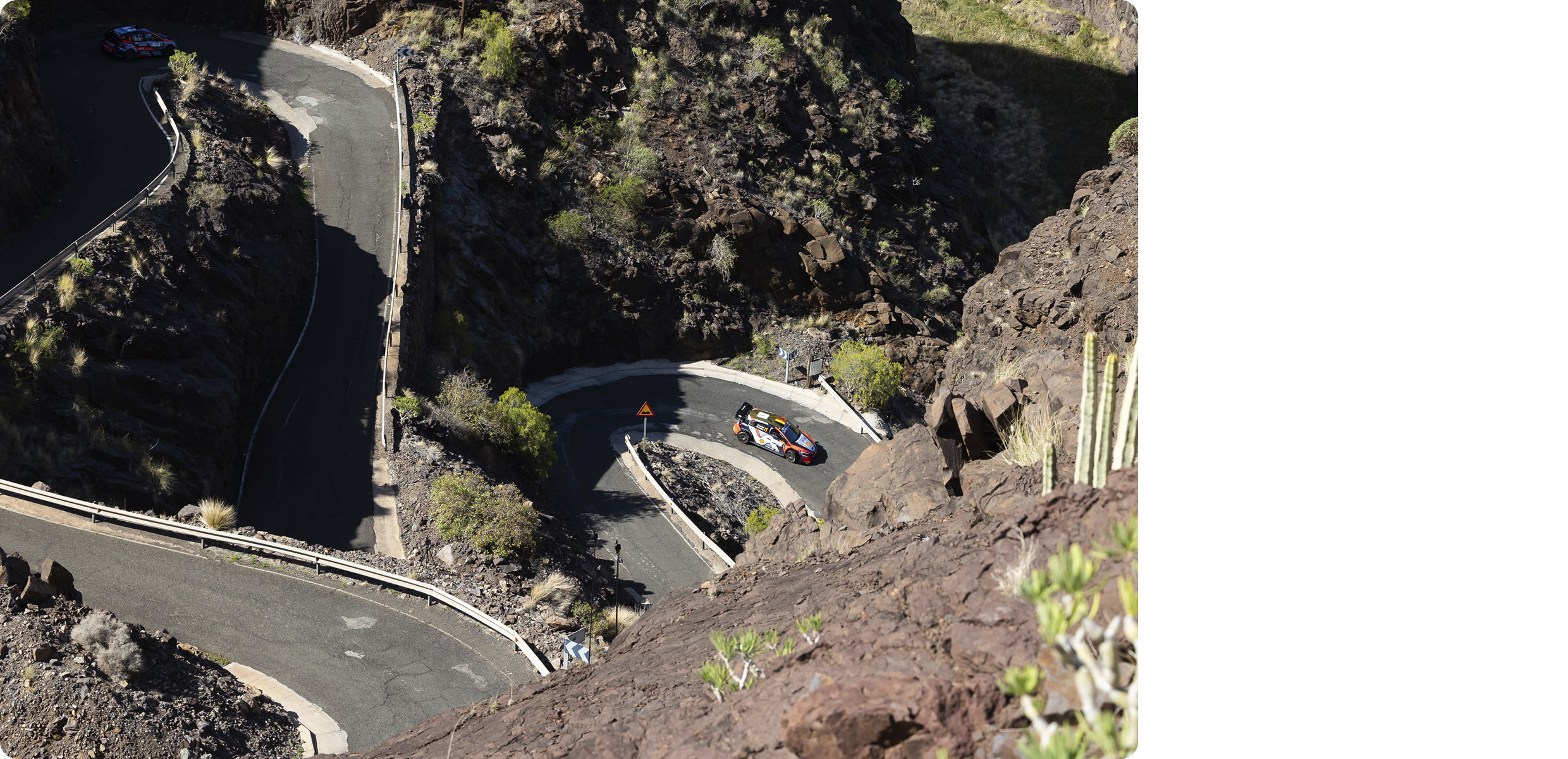 i20 N 랠리카가 주행하는 모습