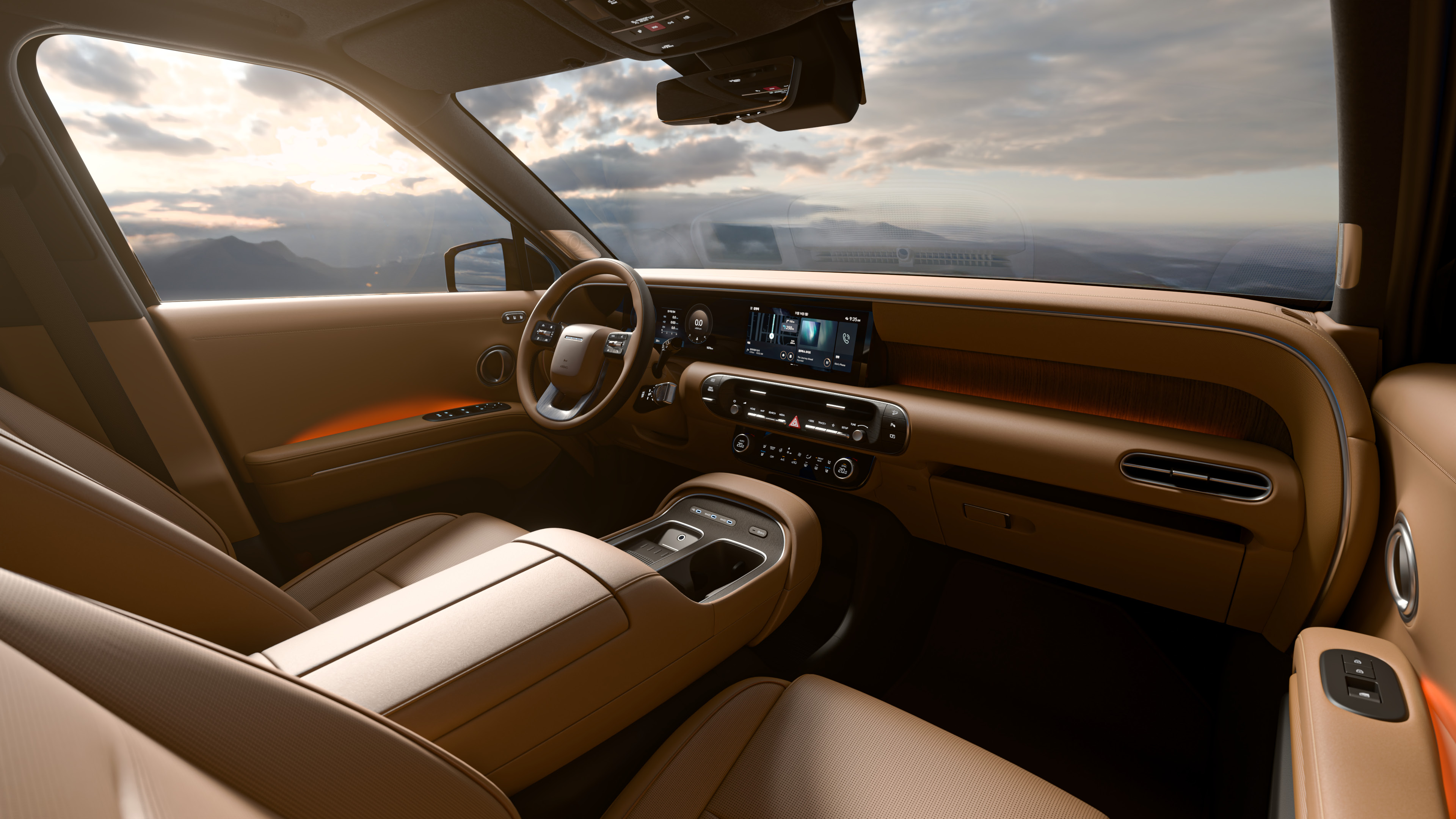 디 올 뉴 팰리세이드 실내