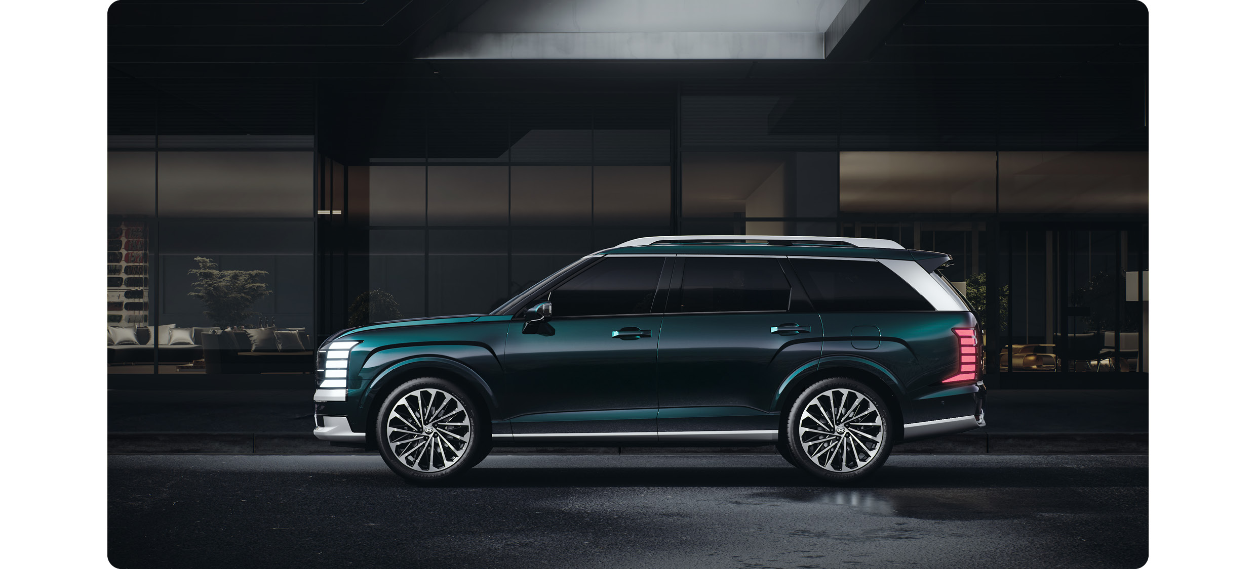 디 올 뉴 팰리세이드 측면