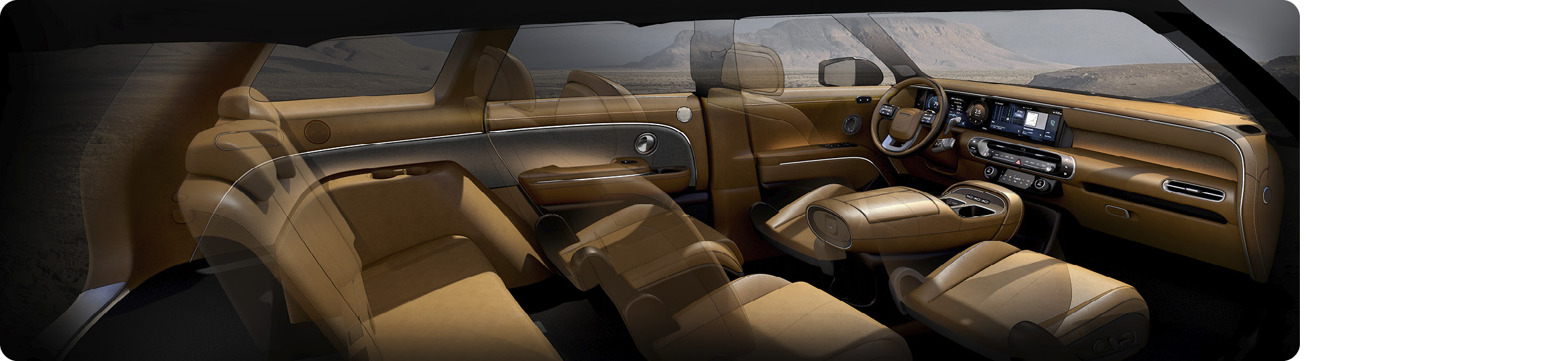 디 올 뉴 팰리세이드 실내