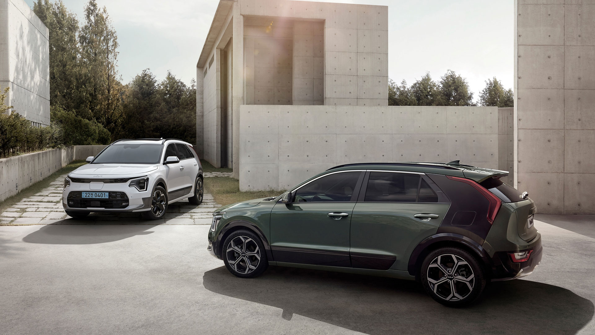 니로 하이브리드 및 EV 외장