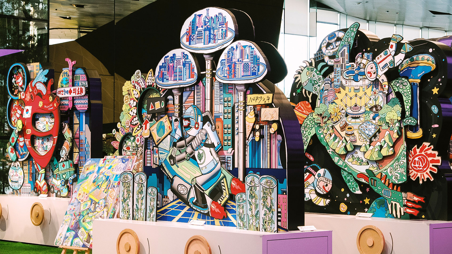 현대 모터스튜디오 고양에서 진행하는 ‘유스 어드벤처’ 현장 사진