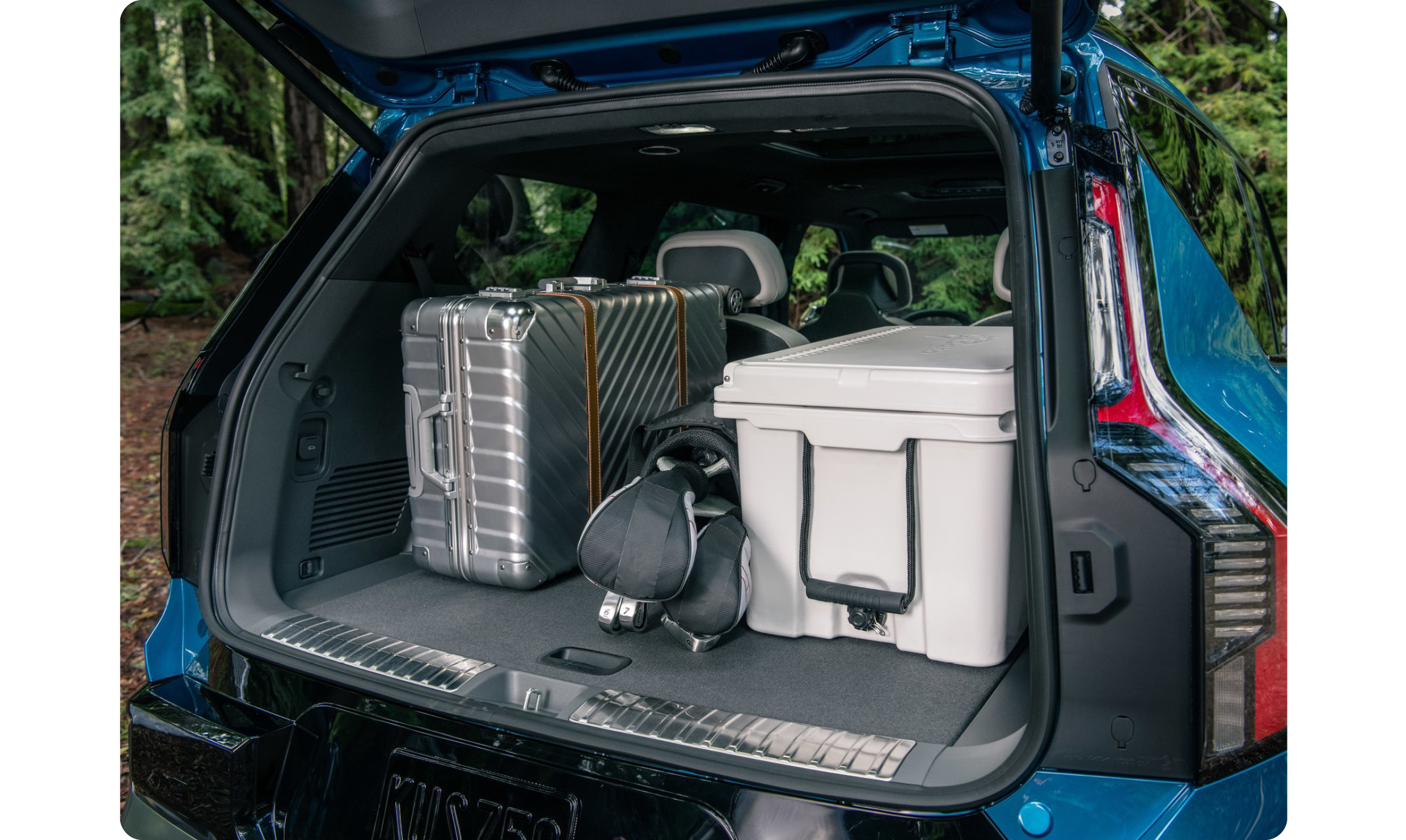 EV9의 트렁크 공간