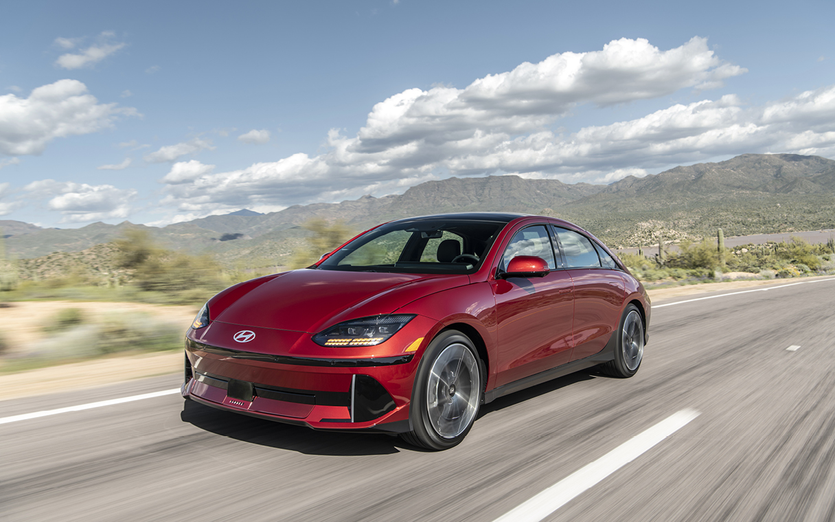 현대차 아이오닉 6 전측면