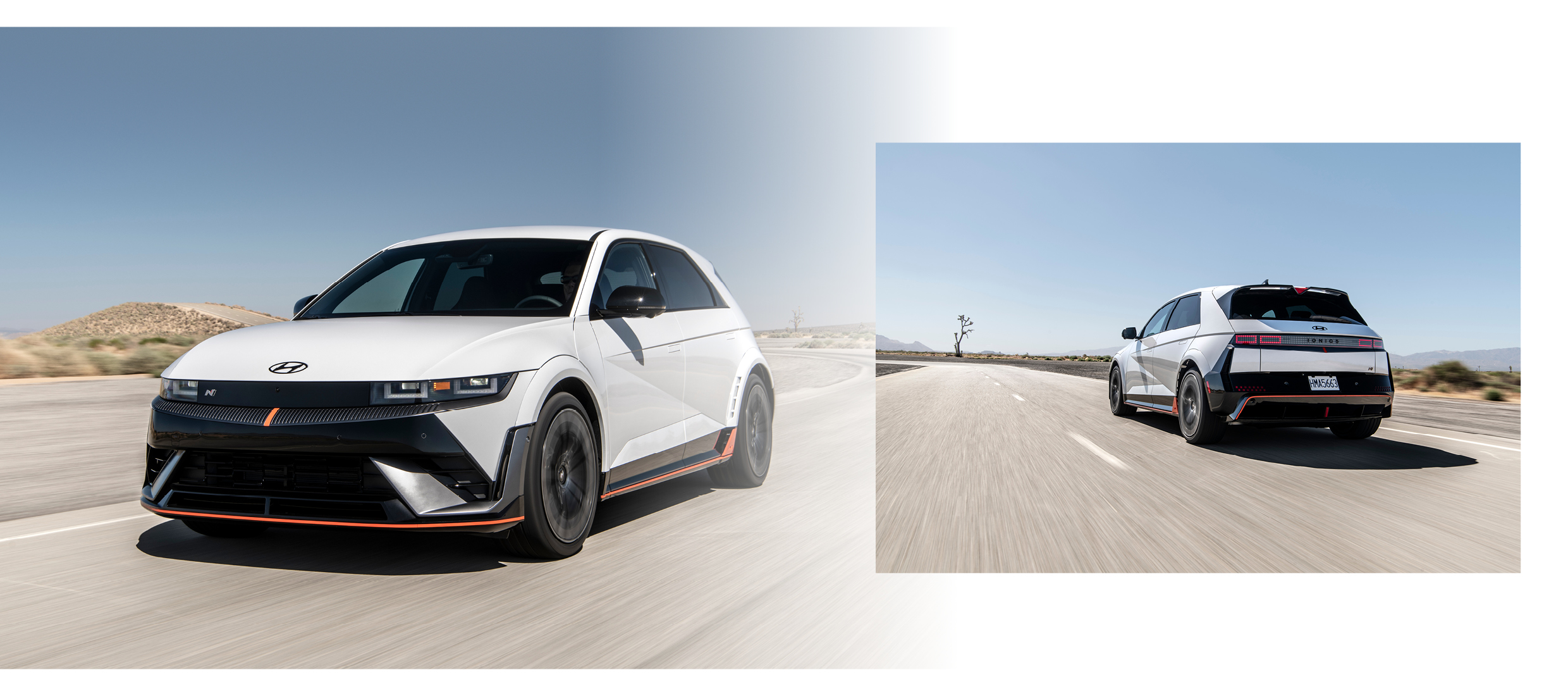 현대차 아이오닉 5 N 주행 모습