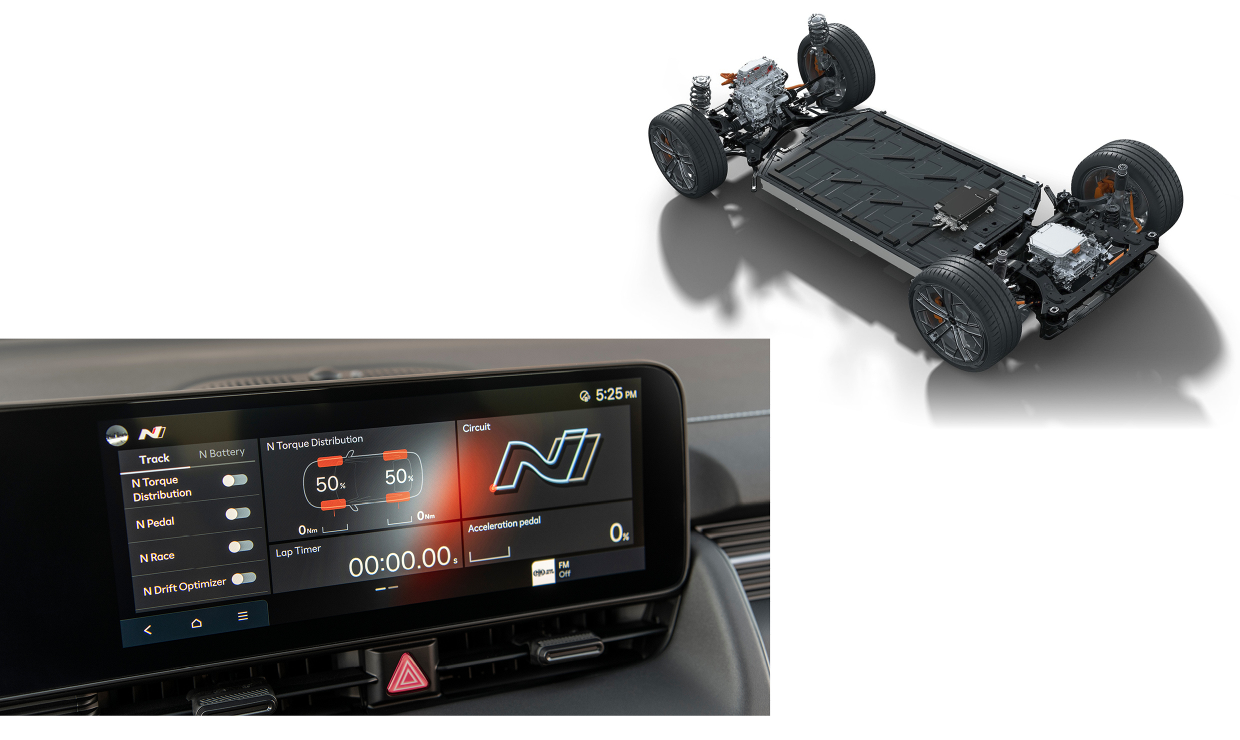 아이오닉 5 N의 전동화 파워트레인 기술 이미지