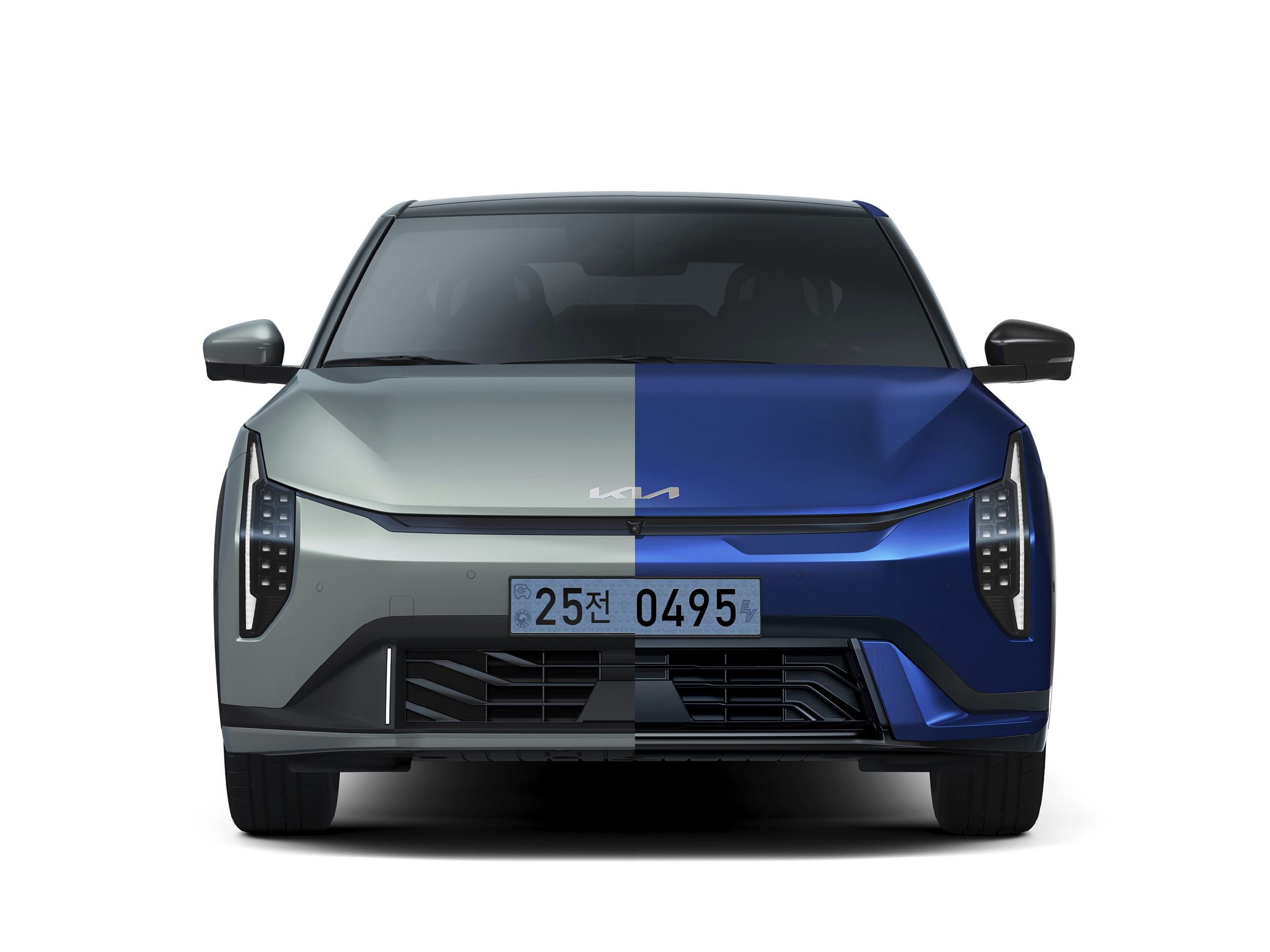 기아 EV4 스탠다드와 GT라인 비교 사진