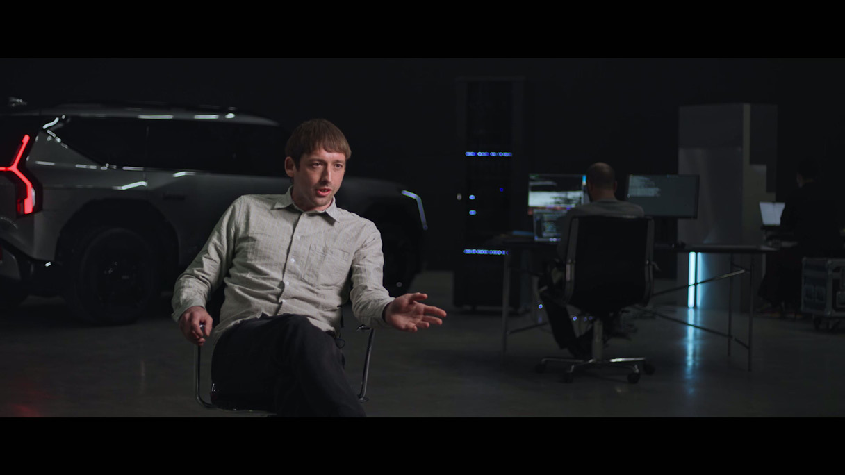 기아 사운드스케이프의 데이터 분석을 담당한 코딩 개발자의 모습