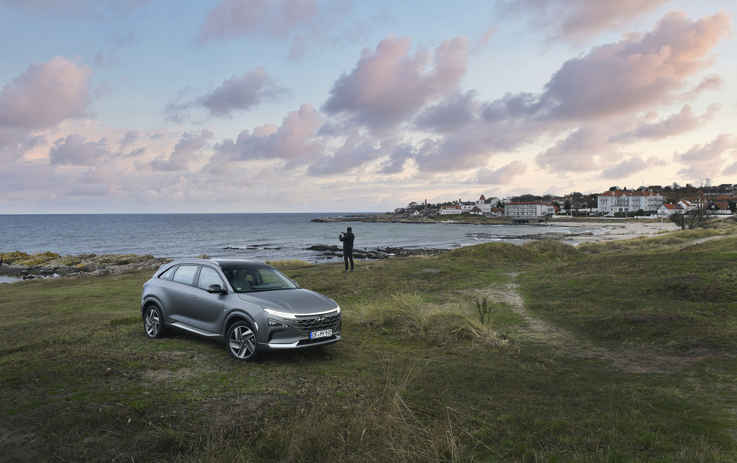 현대자동차 수소전기차 1세대 넥쏘의 모습