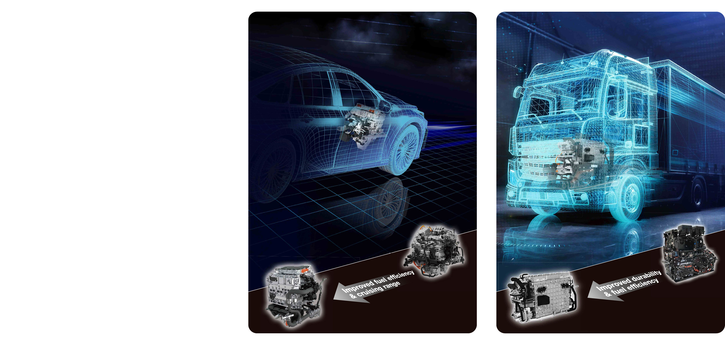 토요타가 공개한 3세대 연료전지시스템의 활용 예상도