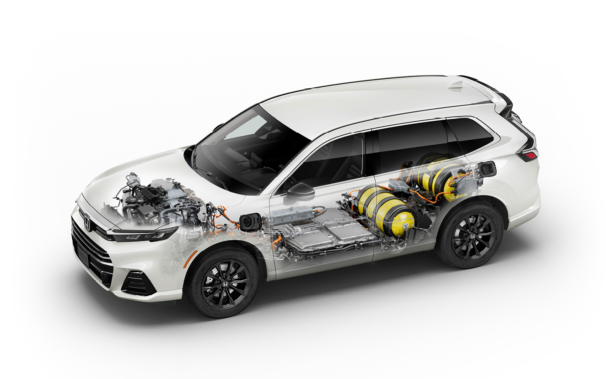 혼다 수소전기차 CR-V e:FCEV의 모습