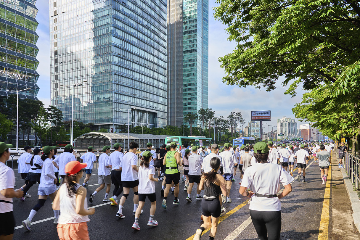 포레스트런 2025 현장의 모습