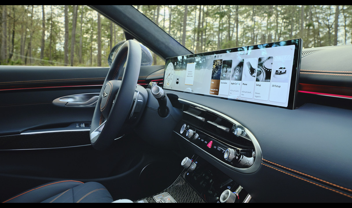 Interior of GV70