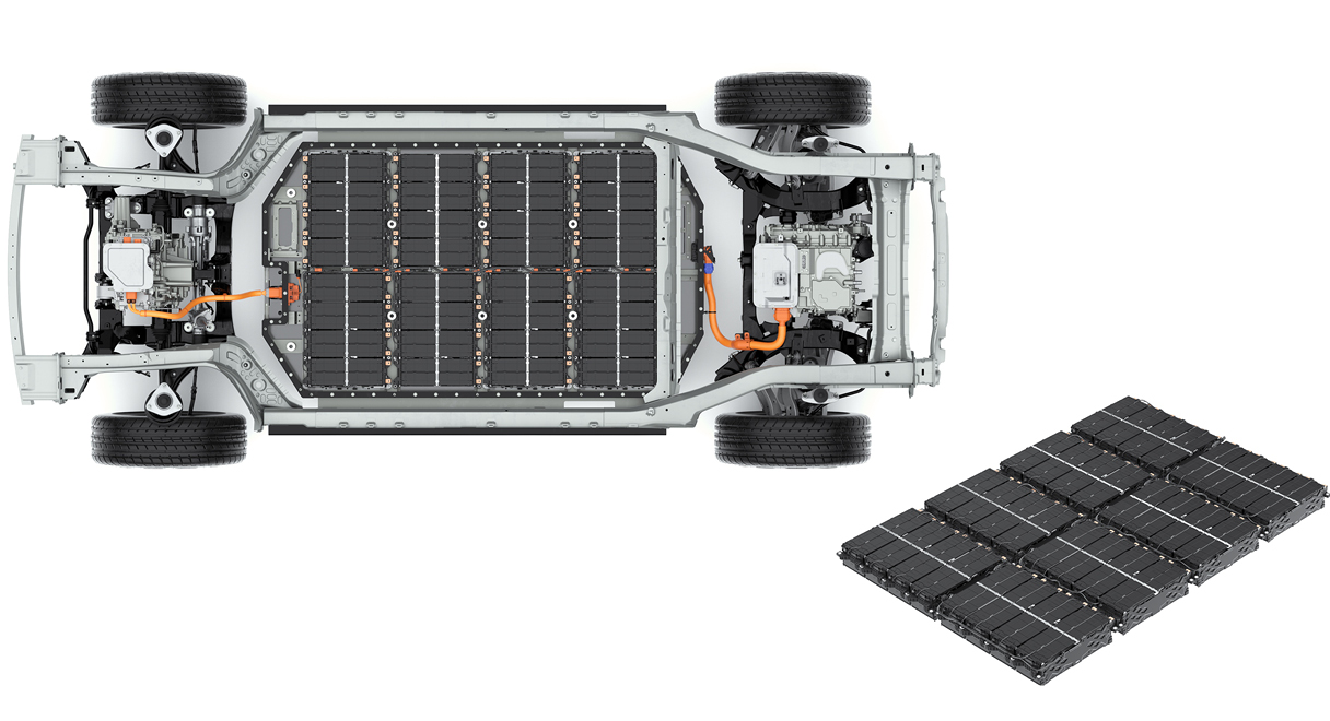 Electric vehicle battery configuration
