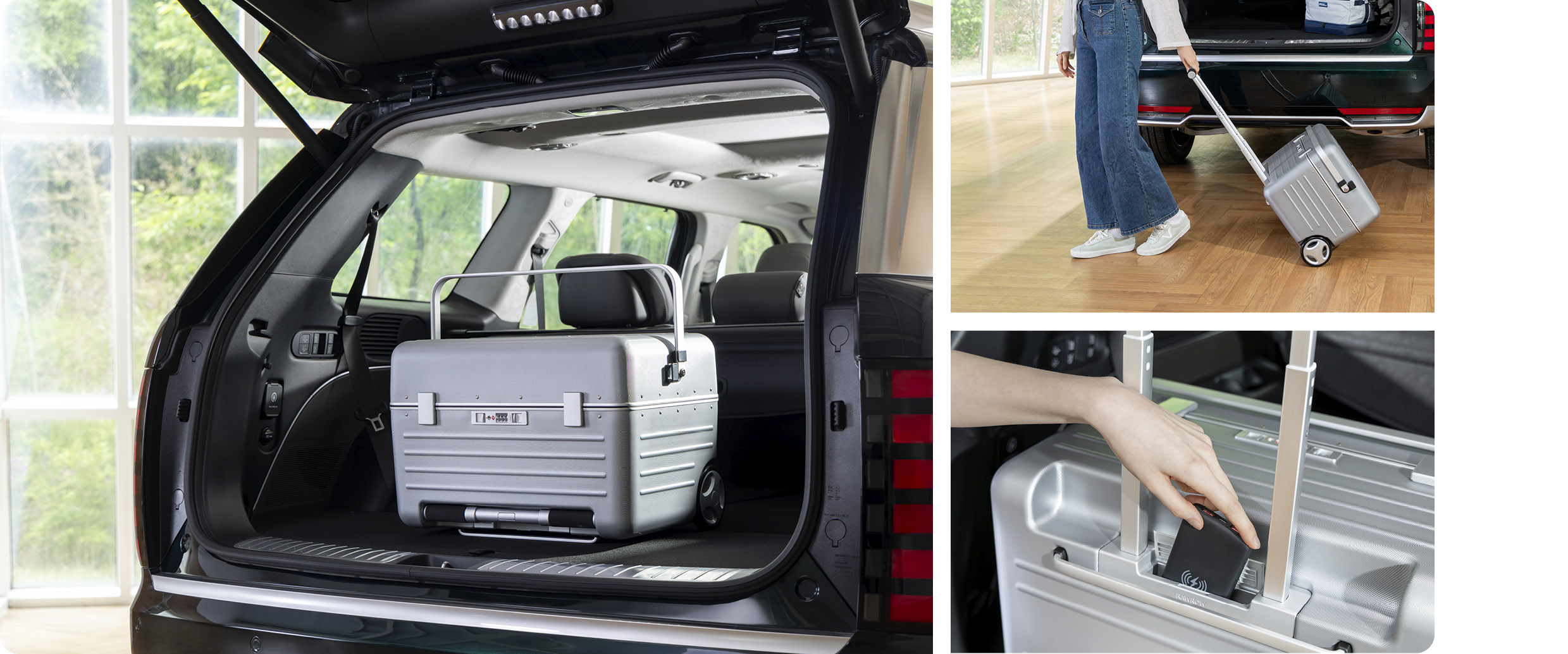 캠핑트렁크의 기능을 소개하는 사진