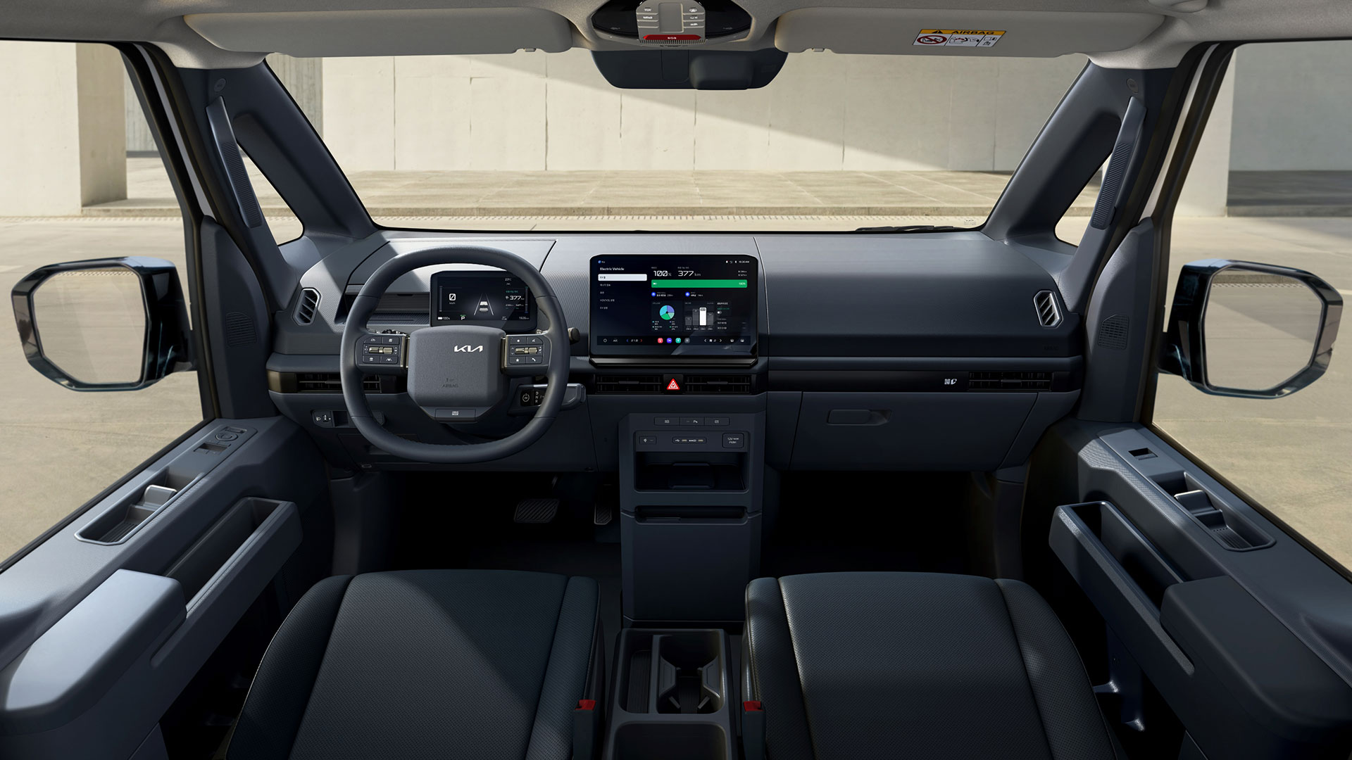 더 기아 PV5 카고 내장