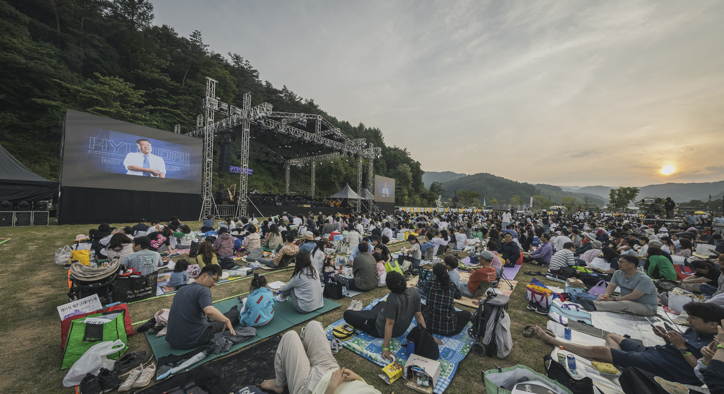 2025 계촌 클래식 축제 현장 모습