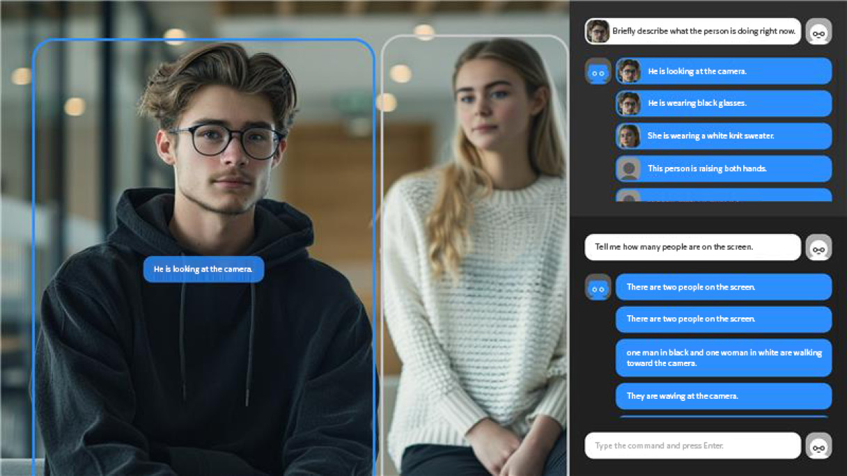 Visual Language Model Demonstration