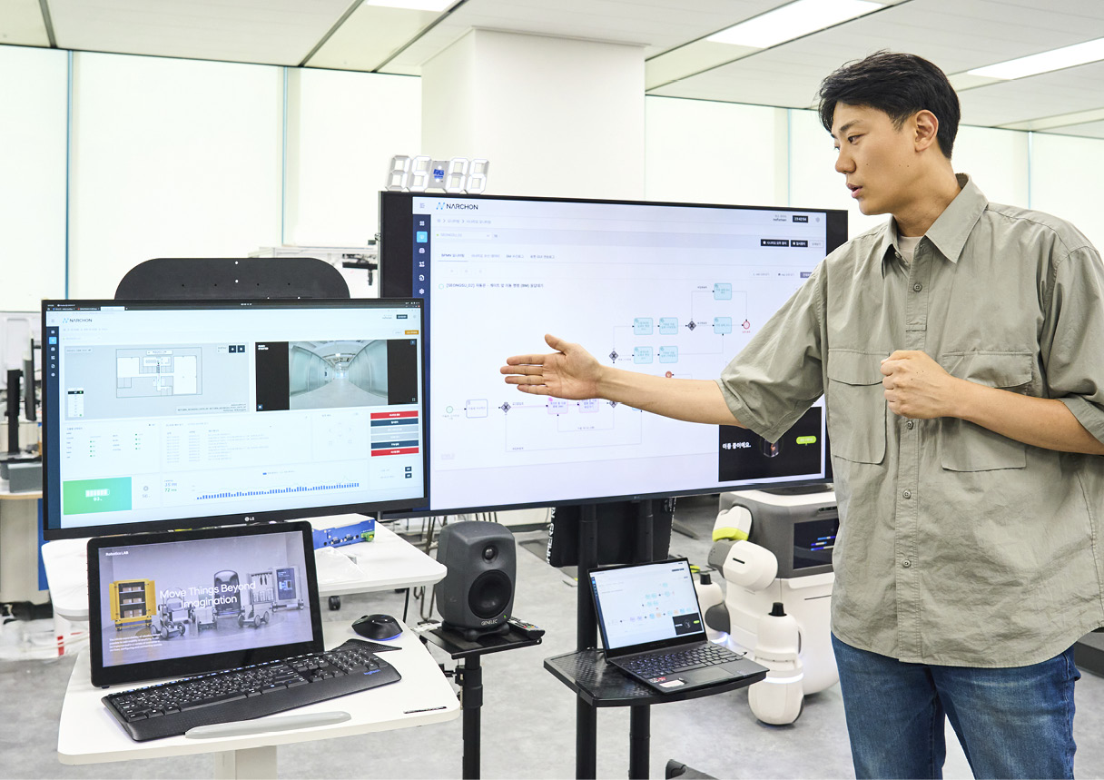 Researchers Introducing Robot Control Systems