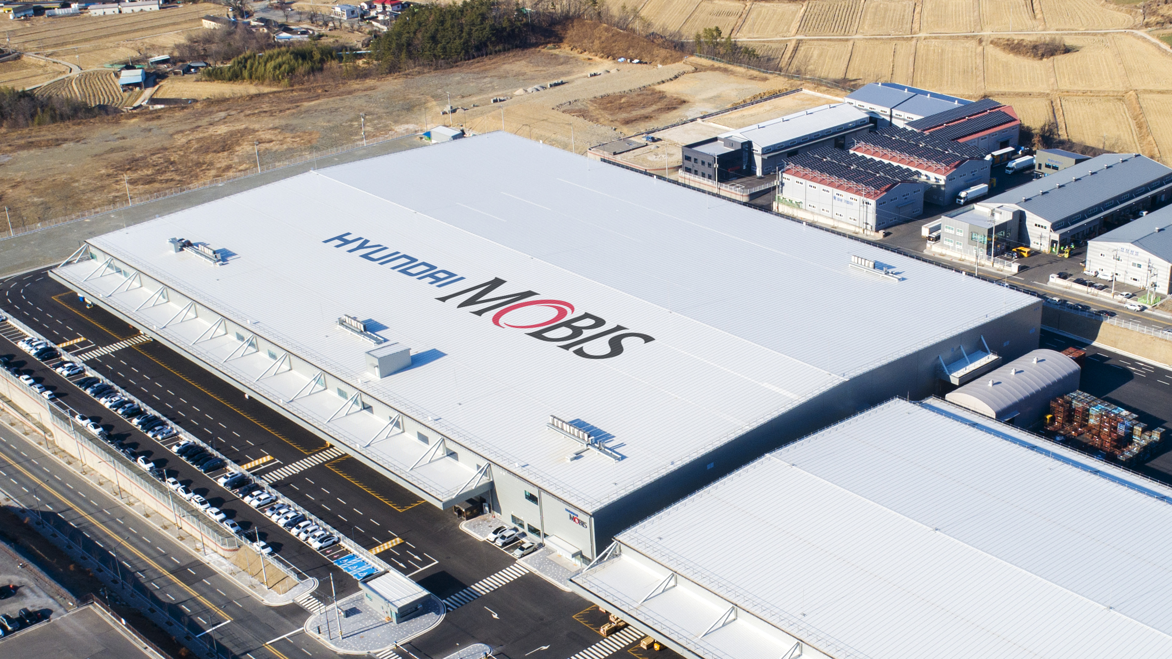 현대모비스 영남물류센터의 전경